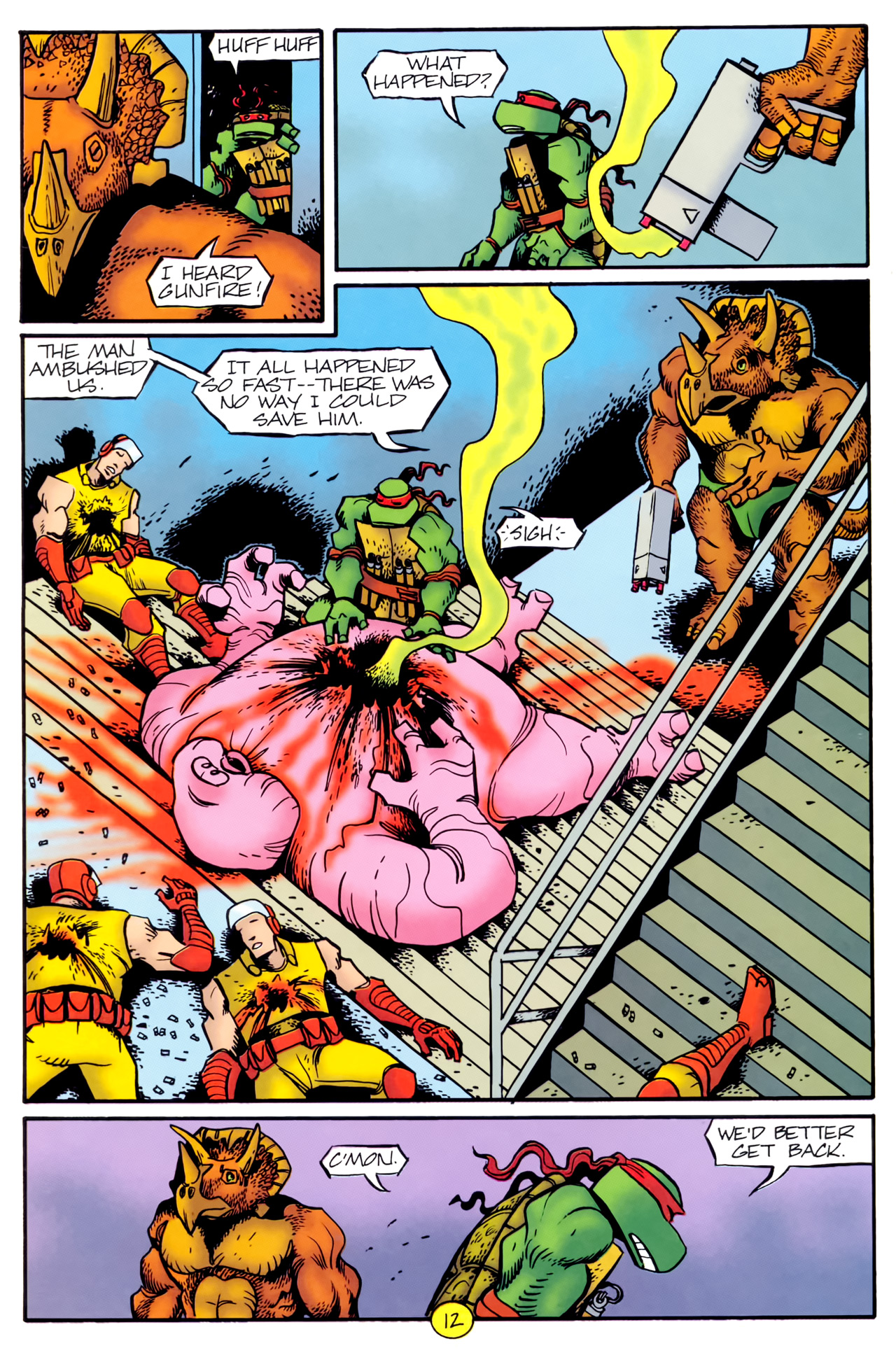 Read online Teenage Mutant Ninja Turtles (1993) comic -  Issue #12 - 14