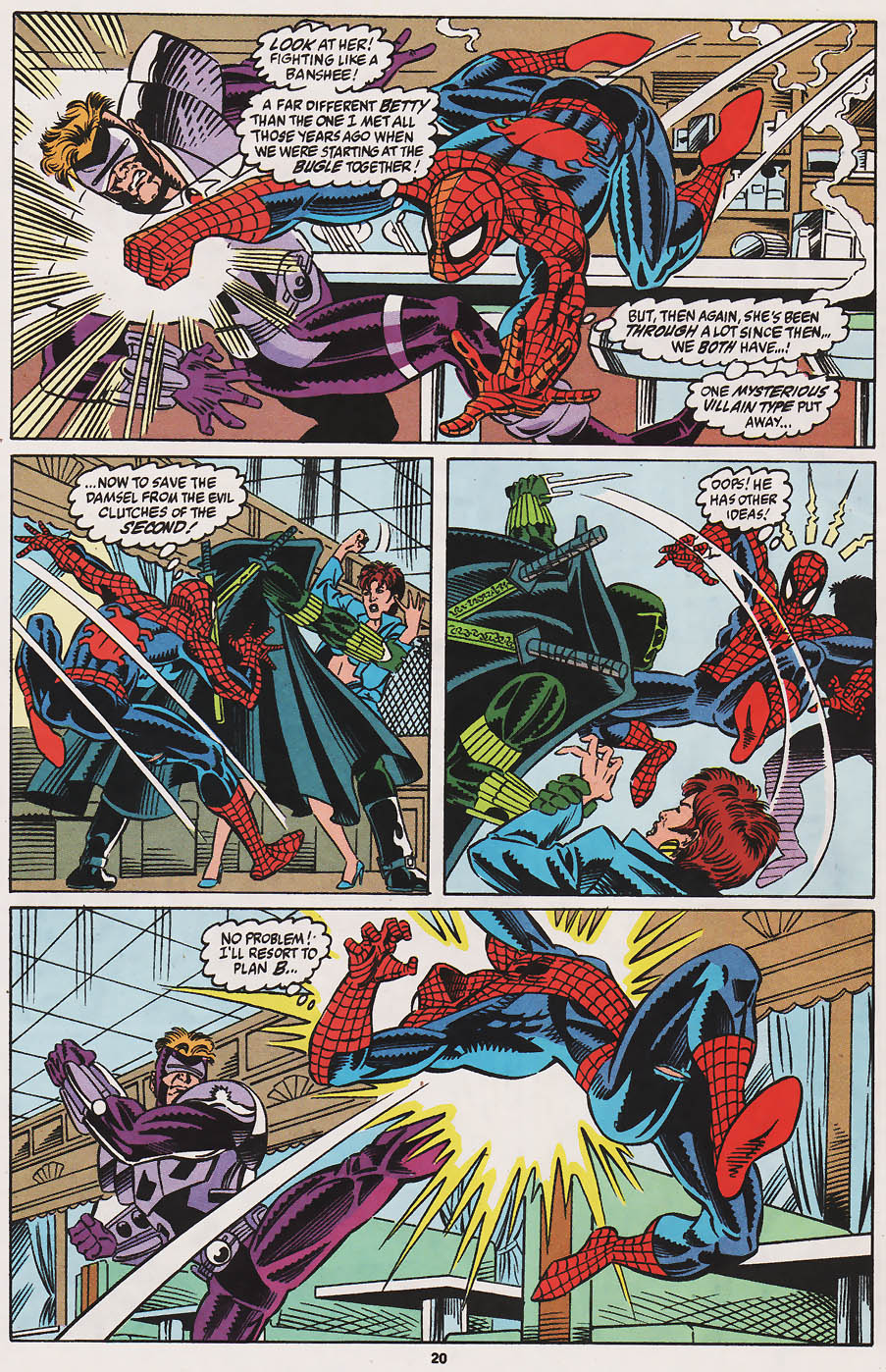 Read online Web of Spider-Man (1985) comic -  Issue #91 - 17