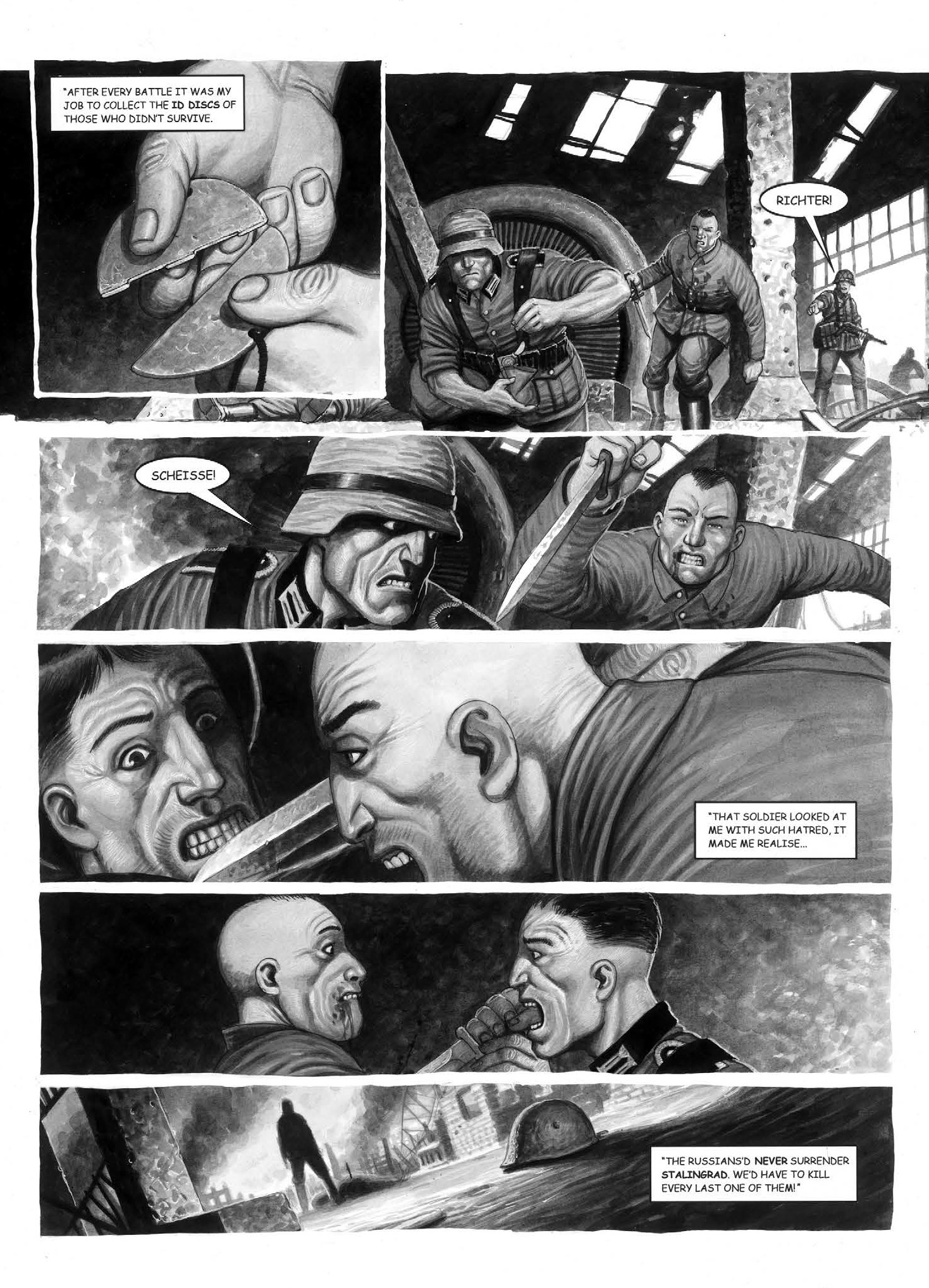 Read online Fiends of the Eastern Front comic -  Issue # TPB - 60