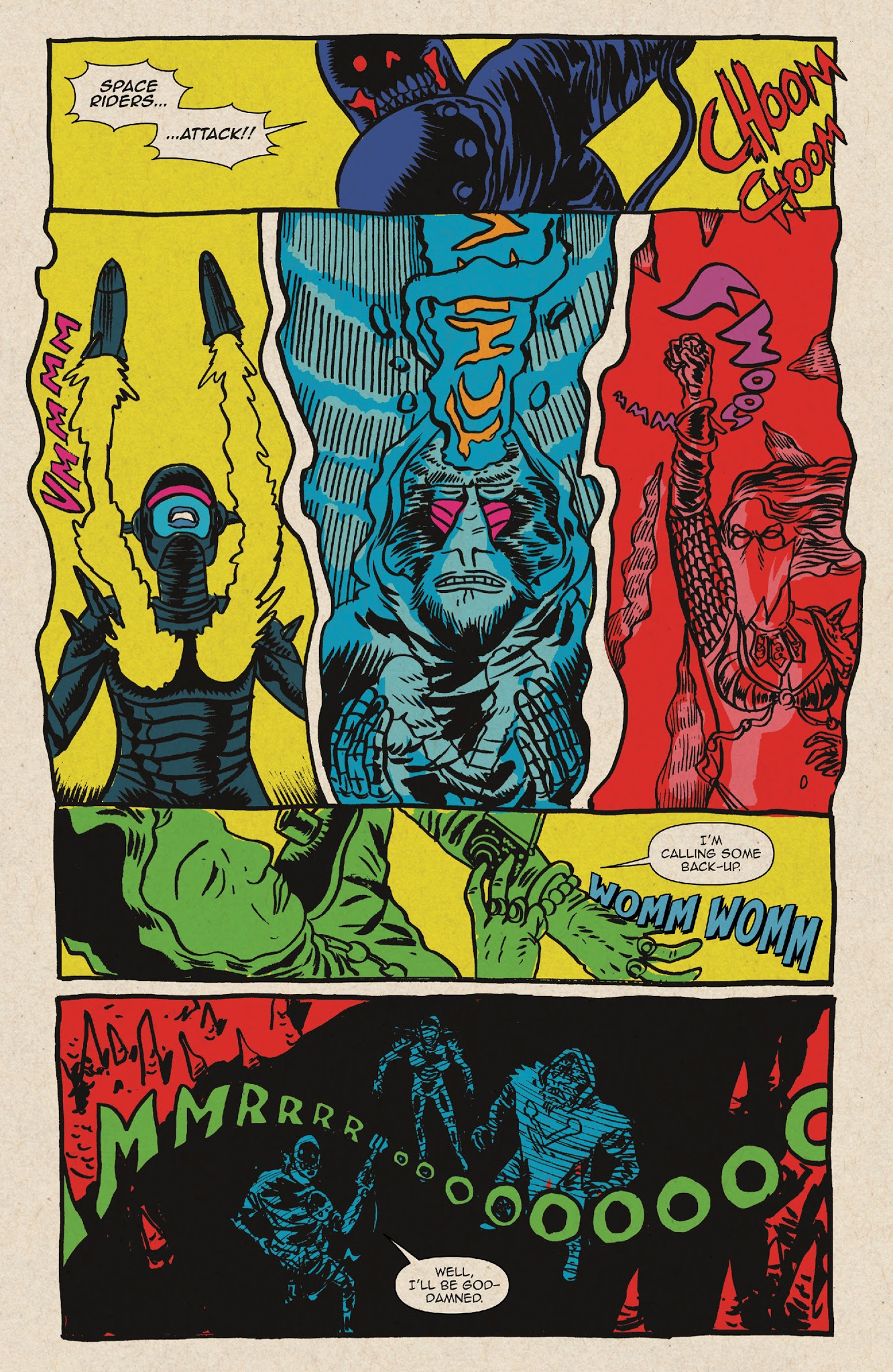 Read online Space Riders: Galaxy of Brutality comic -  Issue #3 - 3