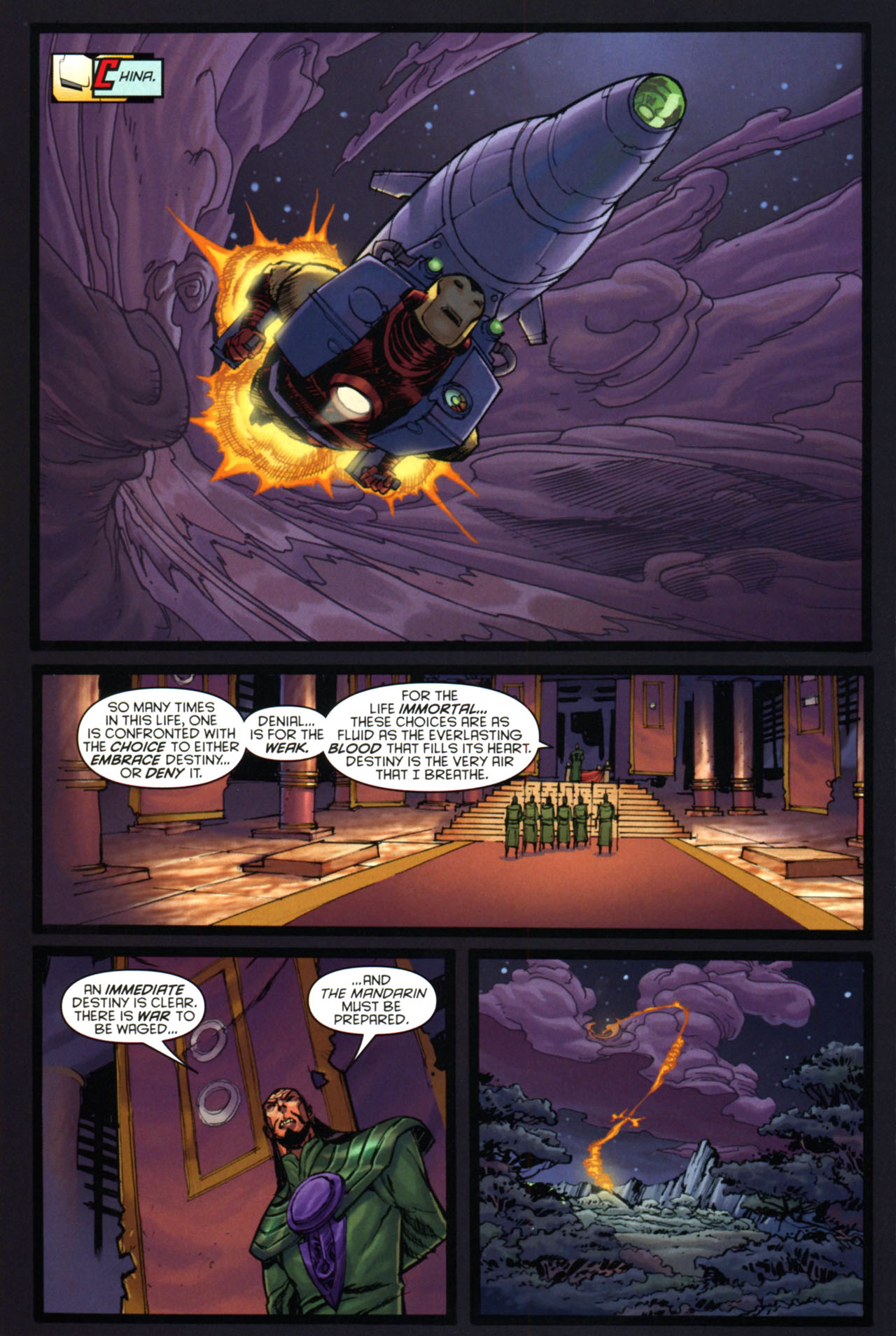 Read online Iron Man: Enter the Mandarin comic -  Issue #5 - 3