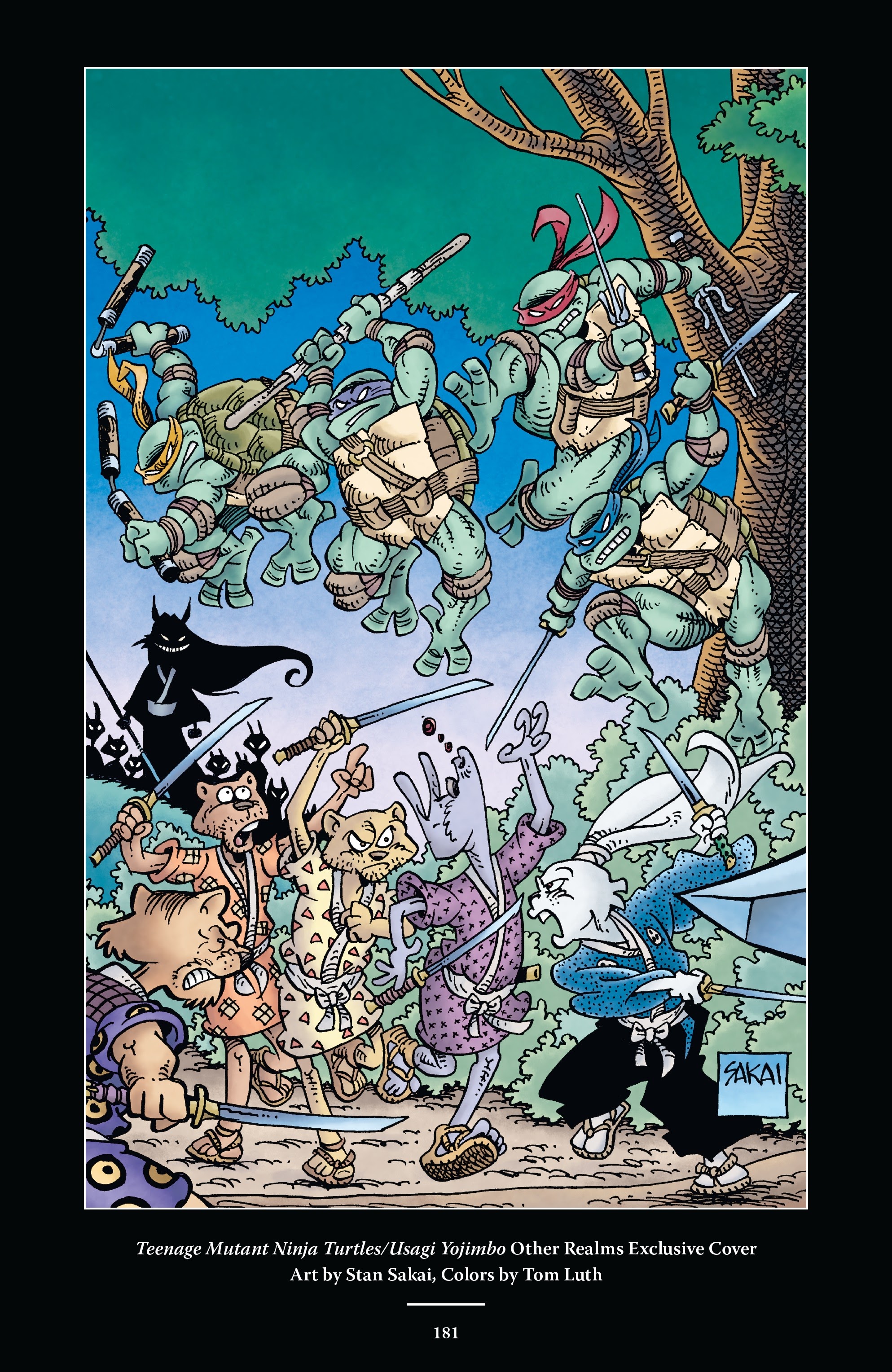 Read online Usagi Yojimbo/Teenage Mutant Ninja Turtles: The Complete Collection comic -  Issue # TPB (Part 2) - 72