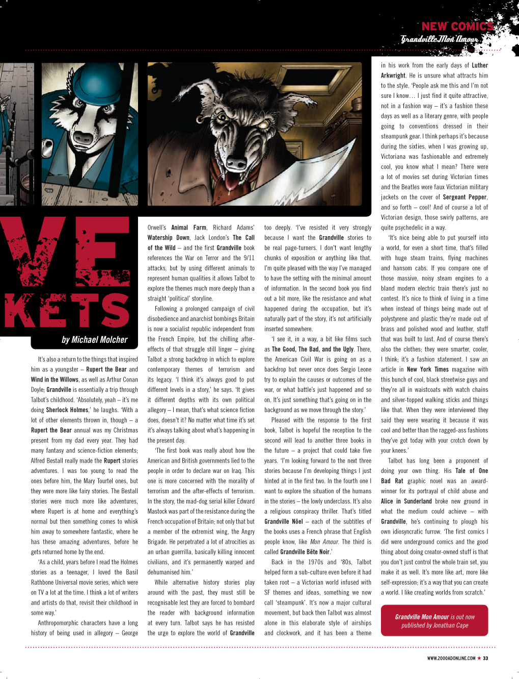 Read online Judge Dredd Megazine (Vol. 5) comic -  Issue #305 - 33