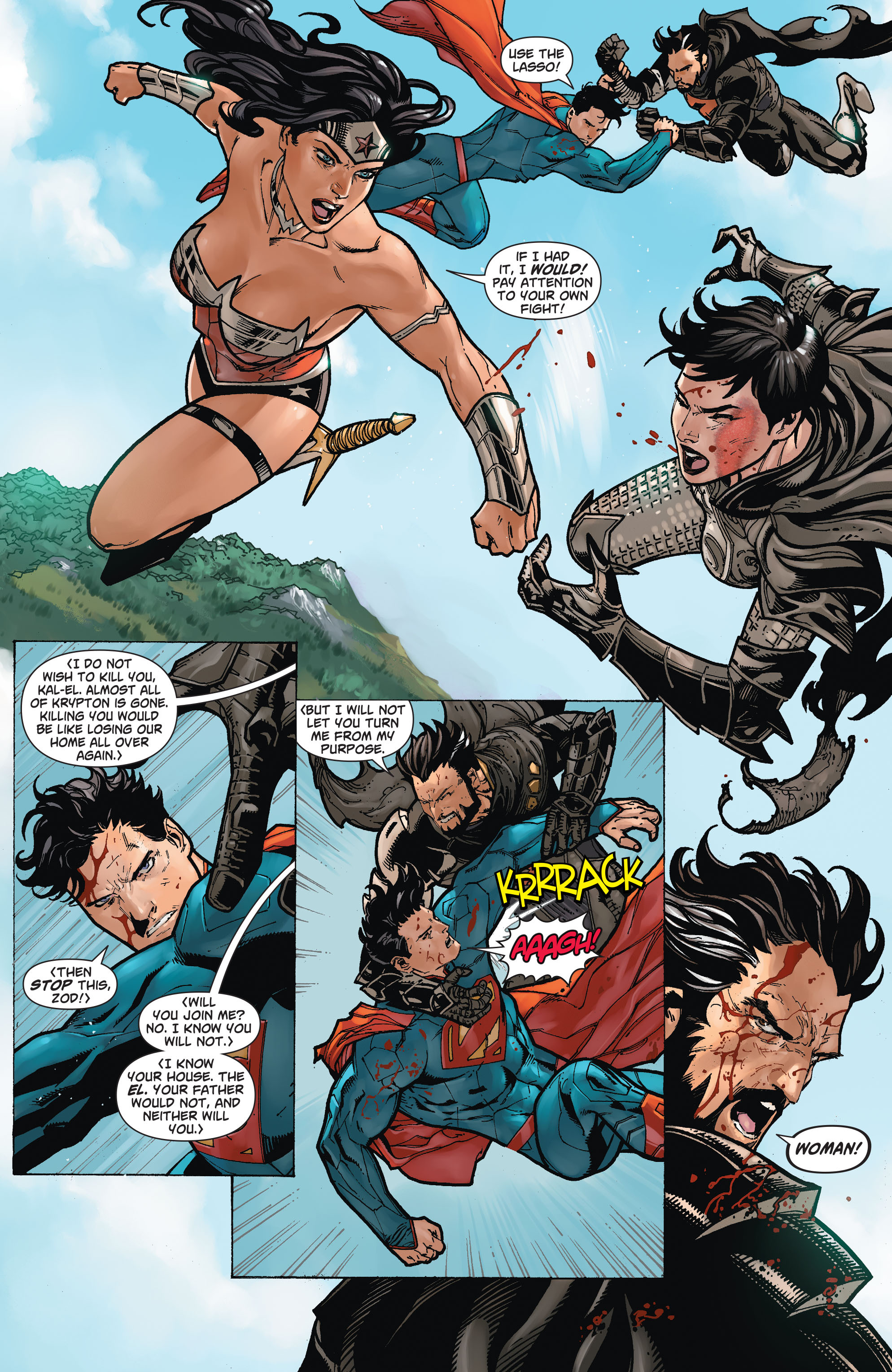 Read online Superman/Wonder Woman comic -  Issue #5 - 21
