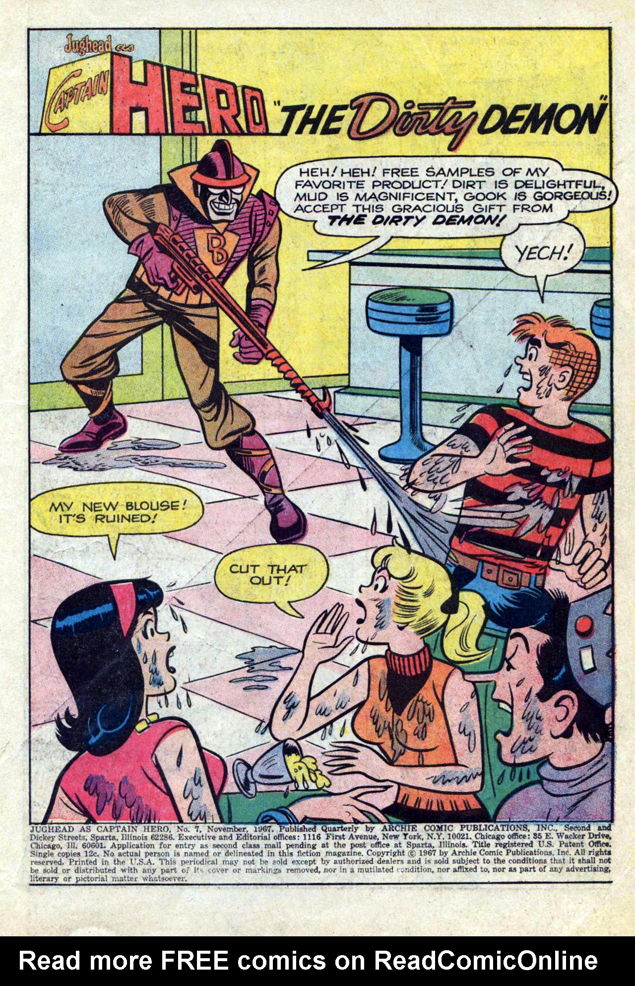 Read online Jughead As Captain Hero comic -  Issue #7 - 3