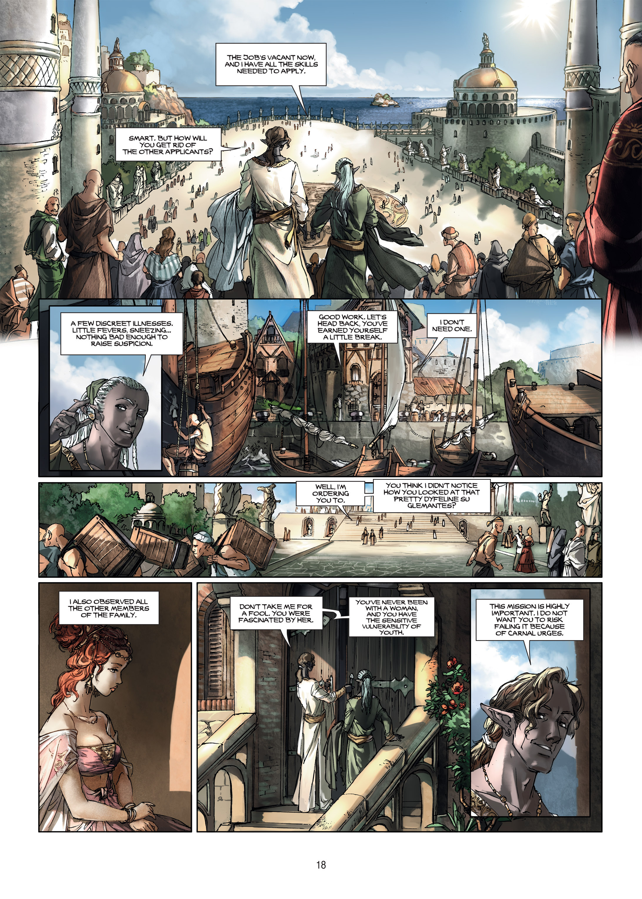 Read online Elves comic -  Issue #10 - 18