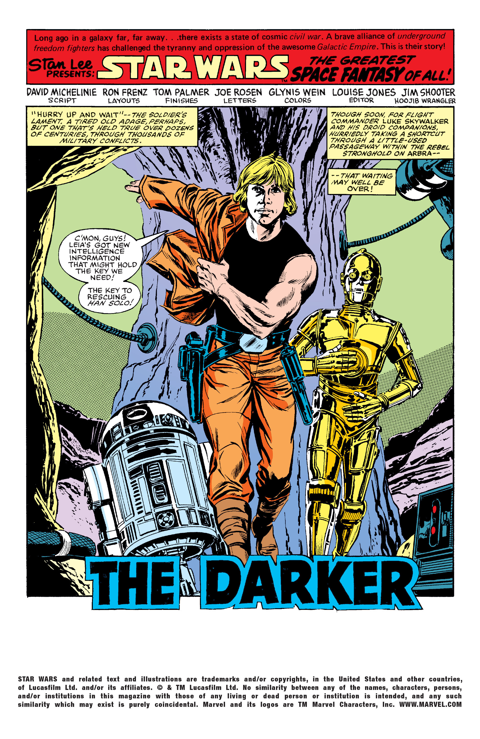 Read online Star Wars (1977) comic -  Issue #67 - 2