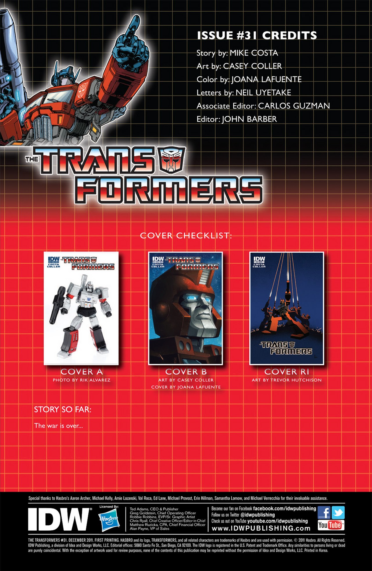 Read online The Transformers (2009) comic -  Issue #31 - 4