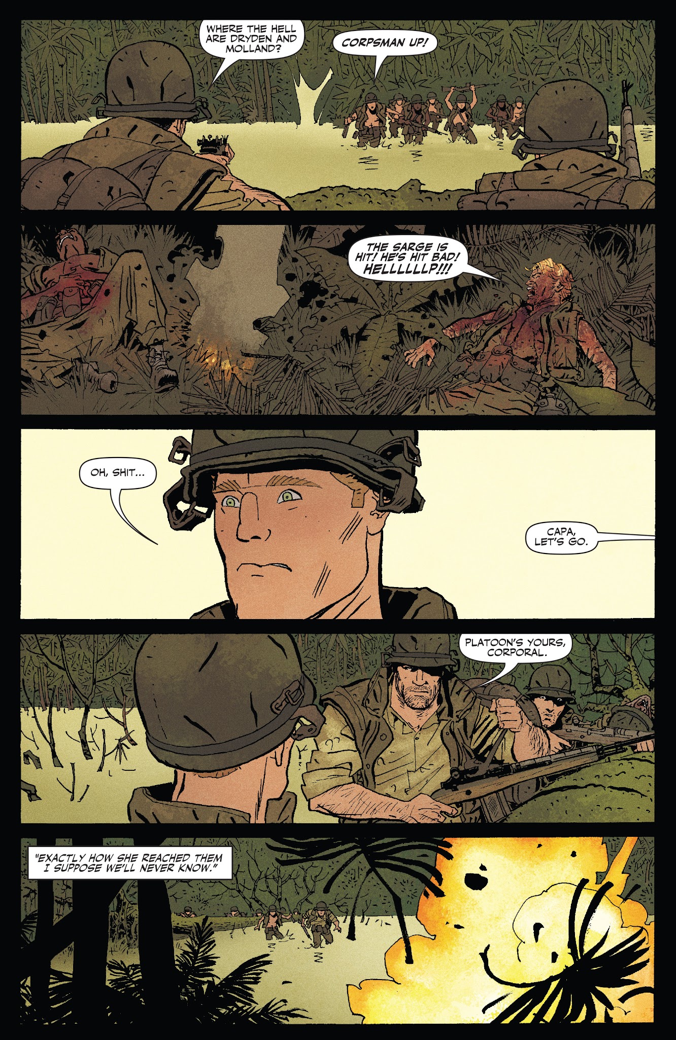 Read online Punisher MAX: The Platoon comic -  Issue #5 - 20