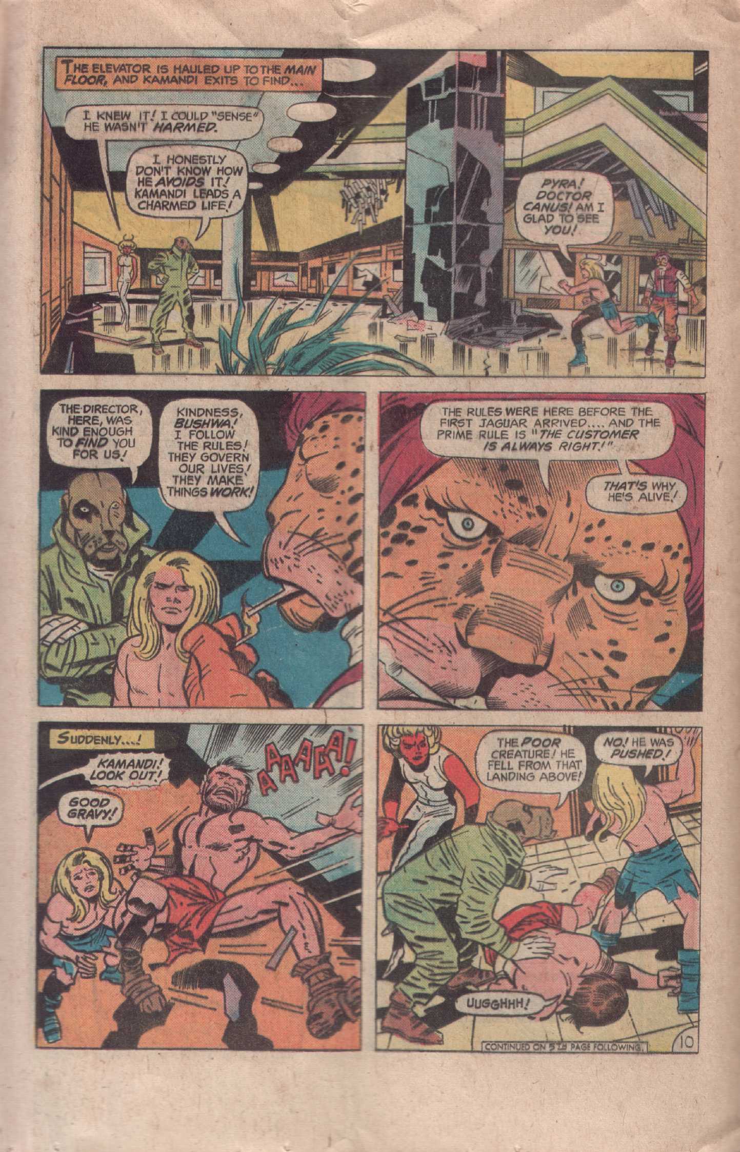 Read online Kamandi, The Last Boy On Earth comic -  Issue #36 - 11