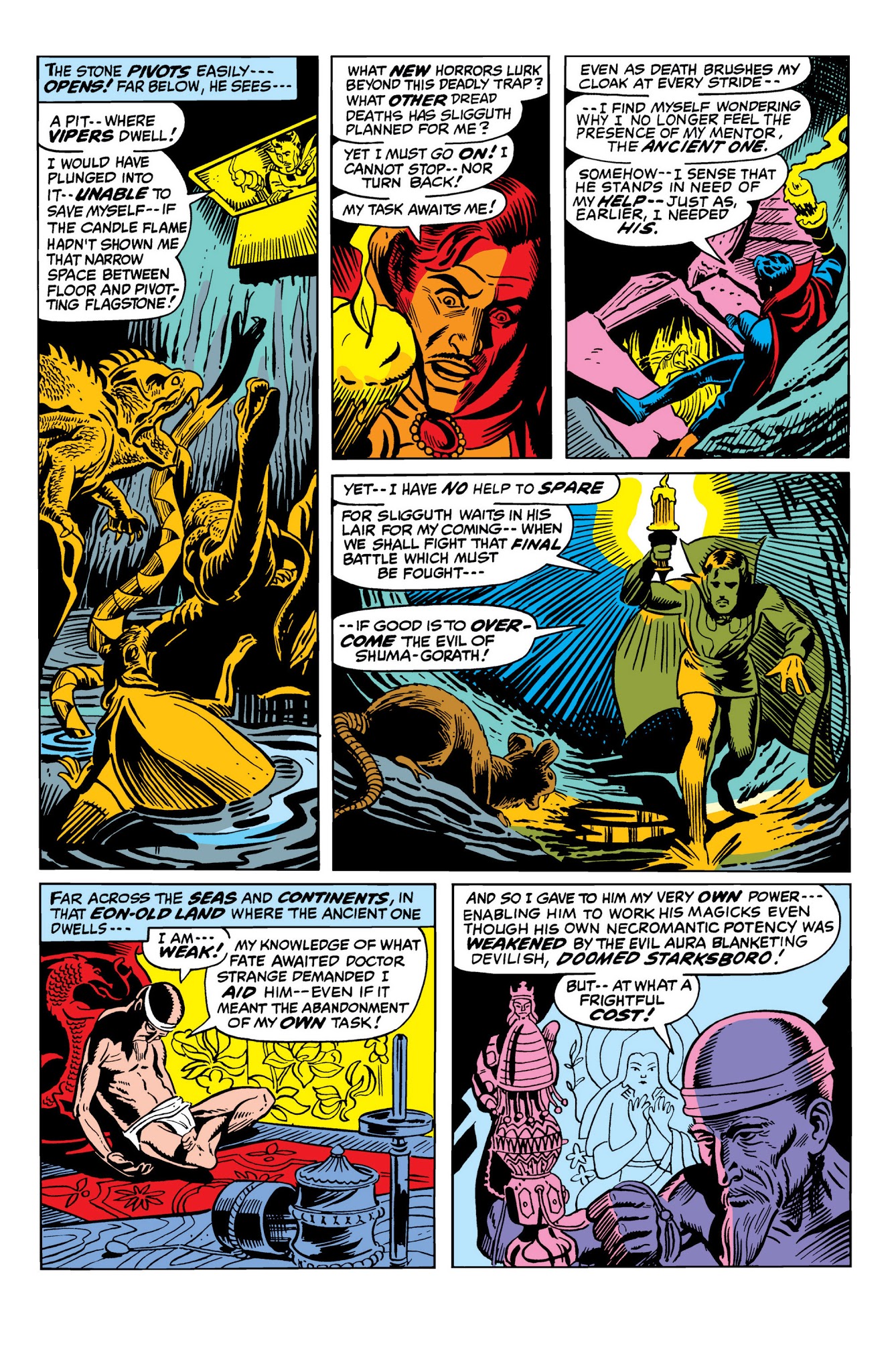Read online Doctor Strange: A Separate Reality comic -  Issue # TPB - 212