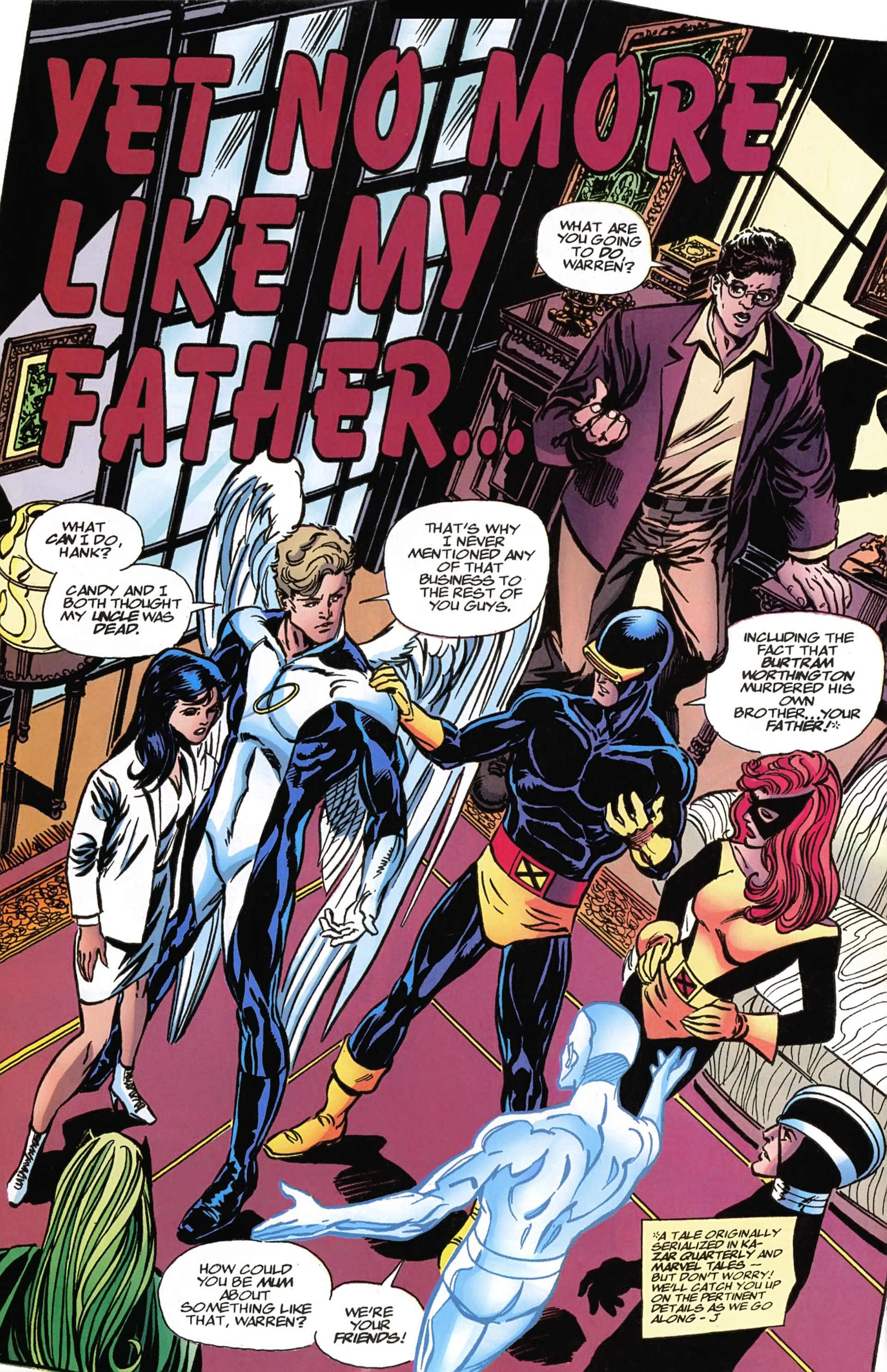 Read online X-Men: Hidden Years comic -  Issue #14 - 15