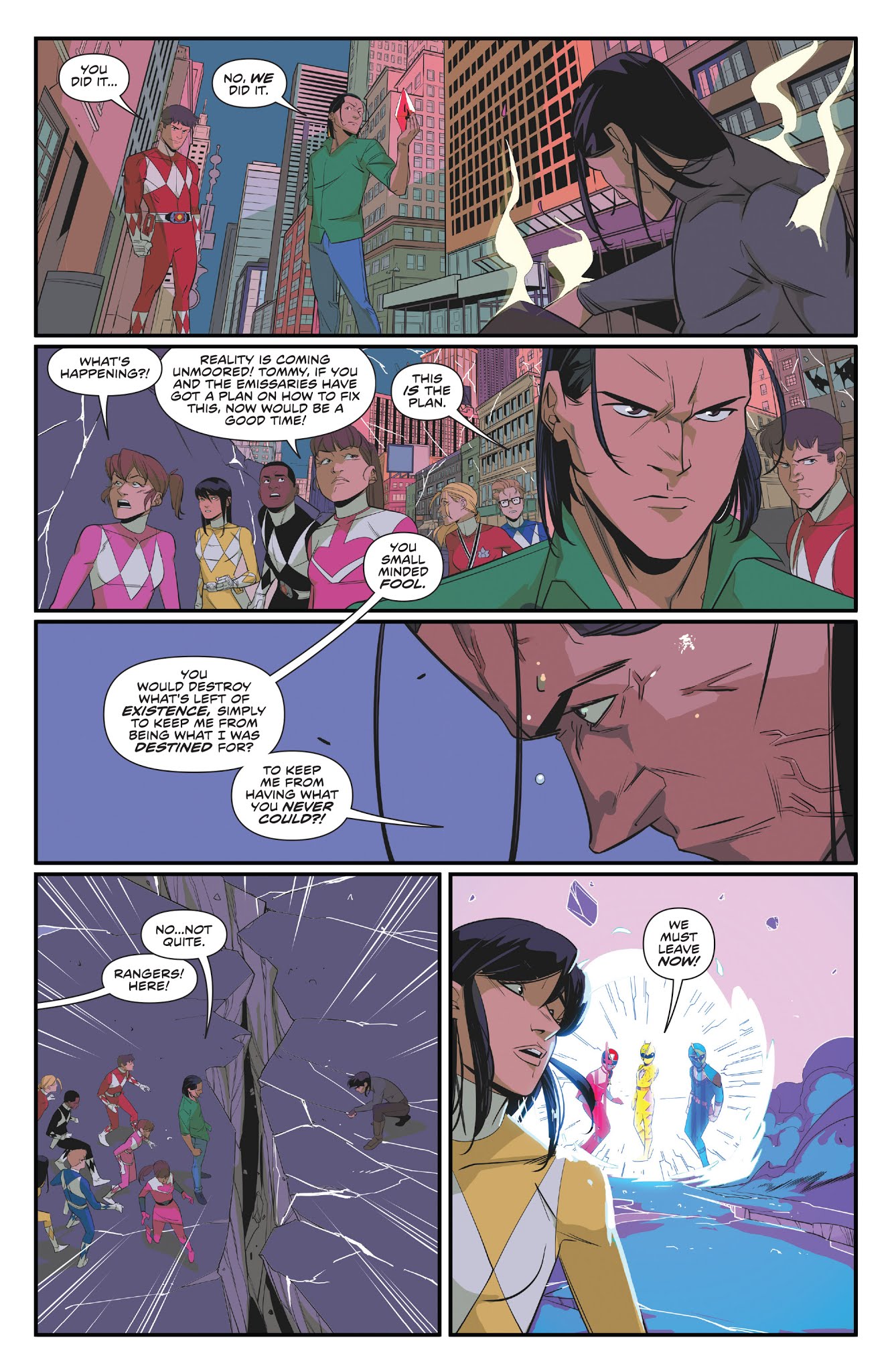 Read online Mighty Morphin Power Rangers: Shattered Grid comic -  Issue # Full - 38