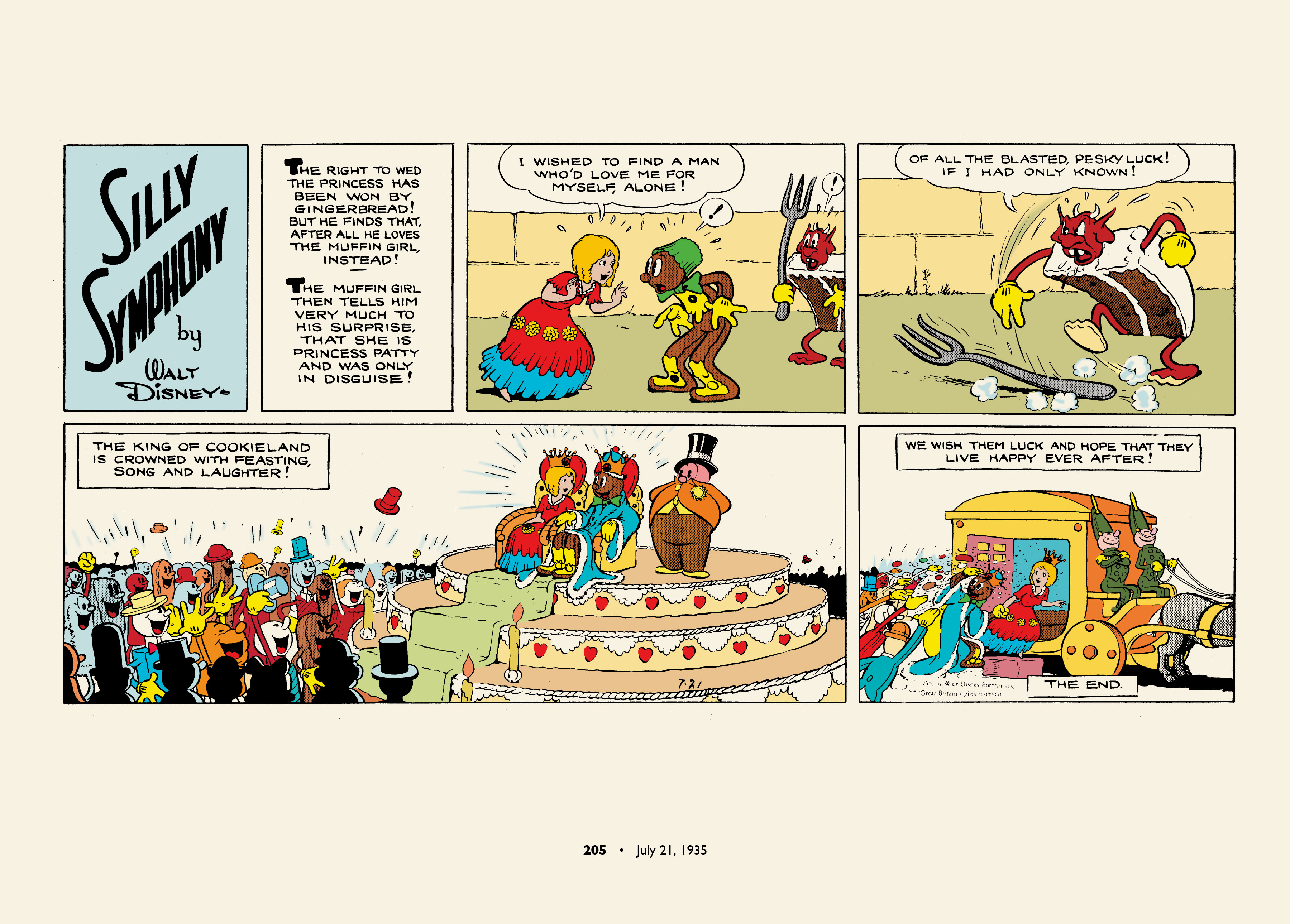 Read online Walt Disney's Silly Symphonies 1932-1935: Starring Bucky Bug and Donald Duck comic -  Issue # TPB (Part 2) - 105