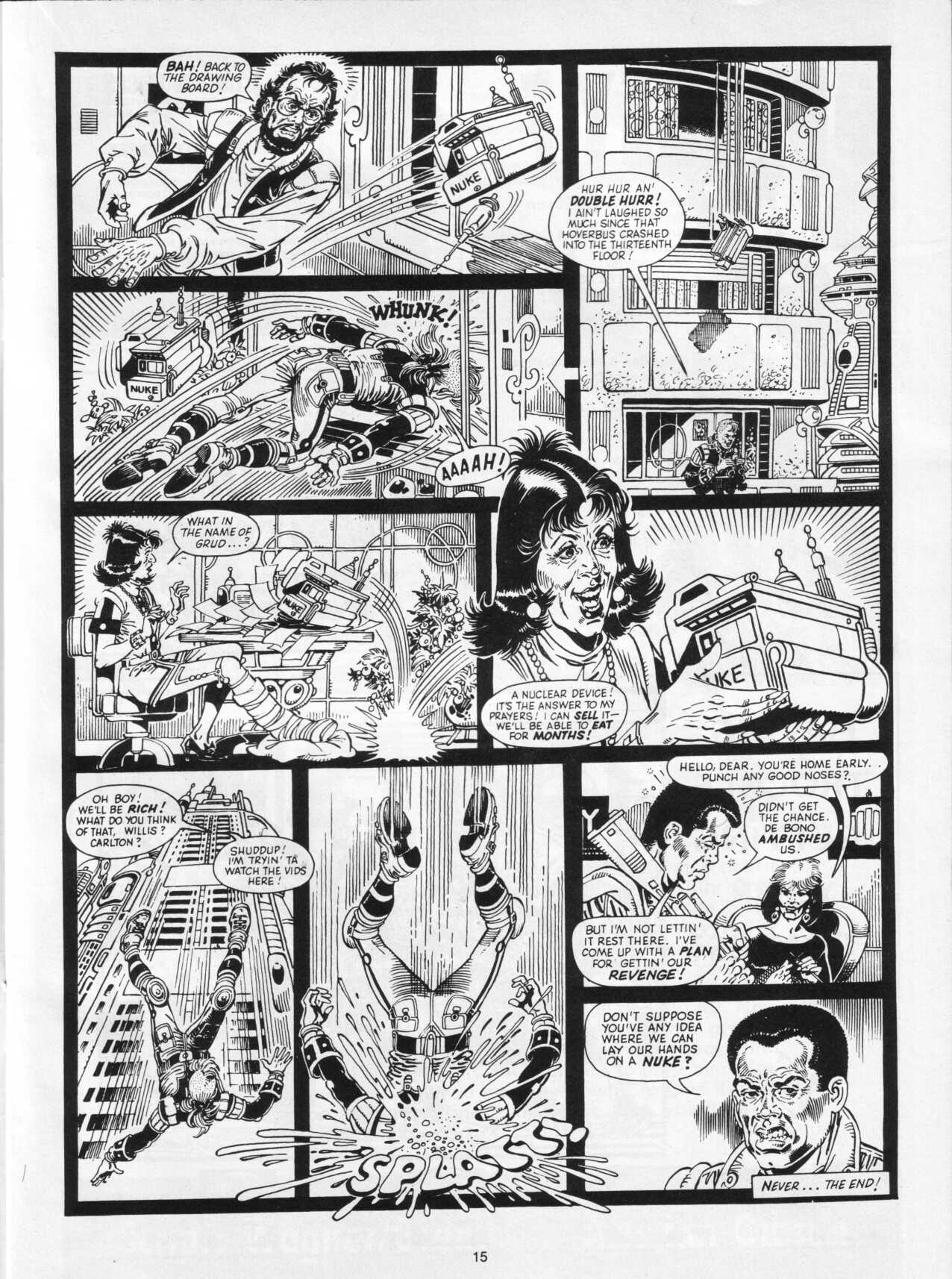 Read online Judge Dredd Mega-Special comic -  Issue #1 - 15