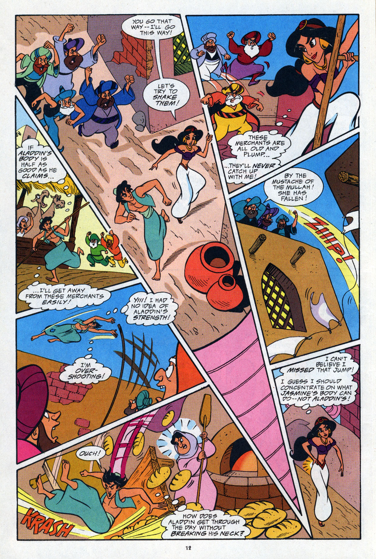Read online Disney's Aladdin comic -  Issue #8 - 14