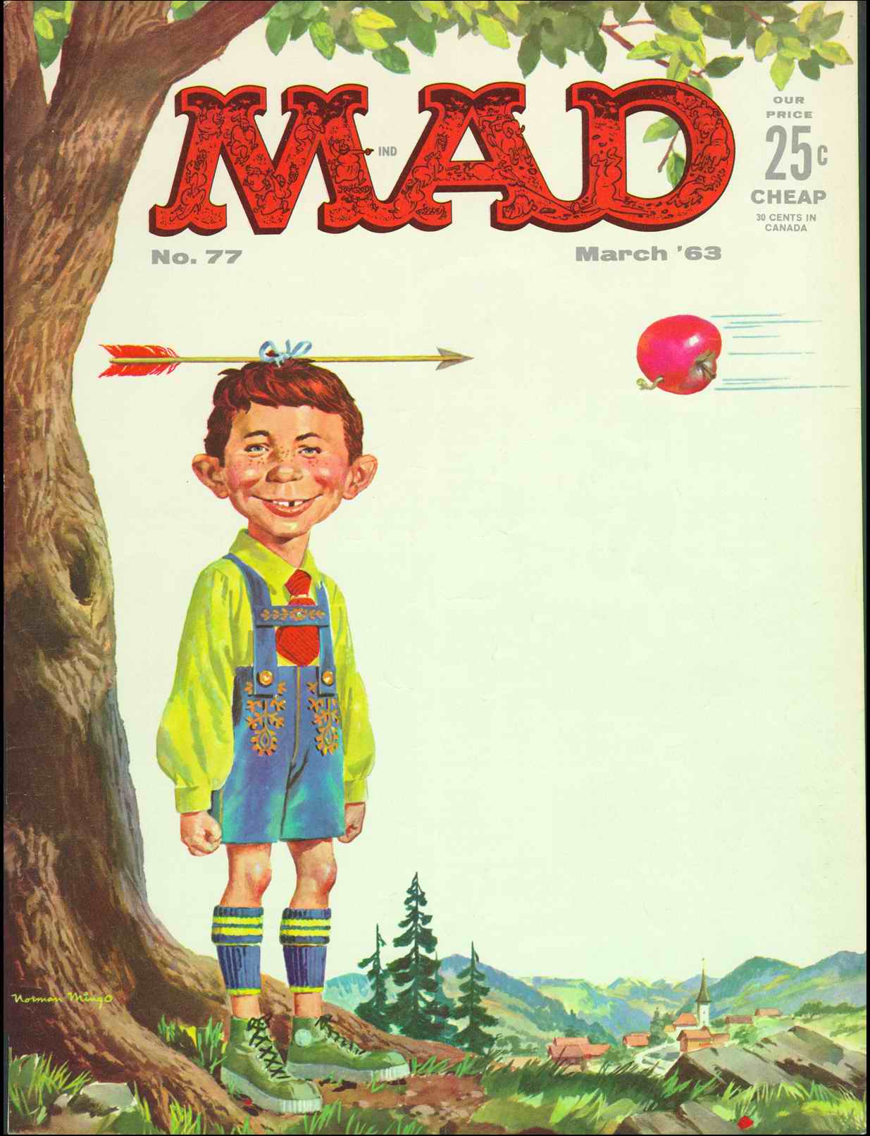 Read online MAD comic -  Issue #77 - 1