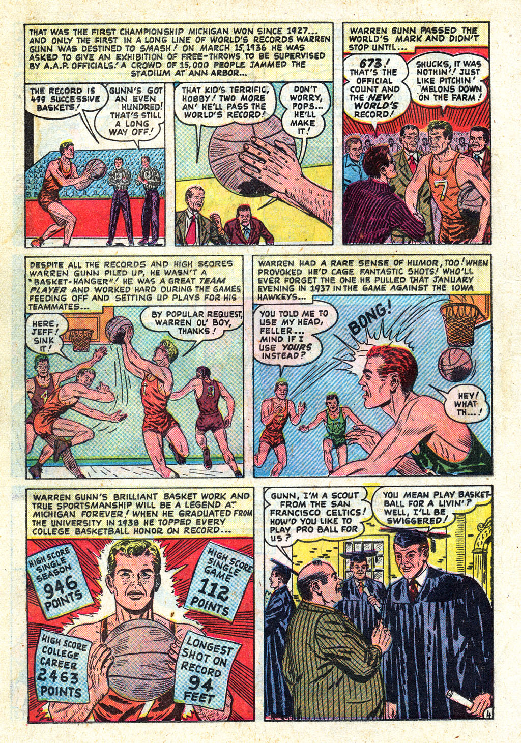 Read online Sports Action comic -  Issue #6 - 14