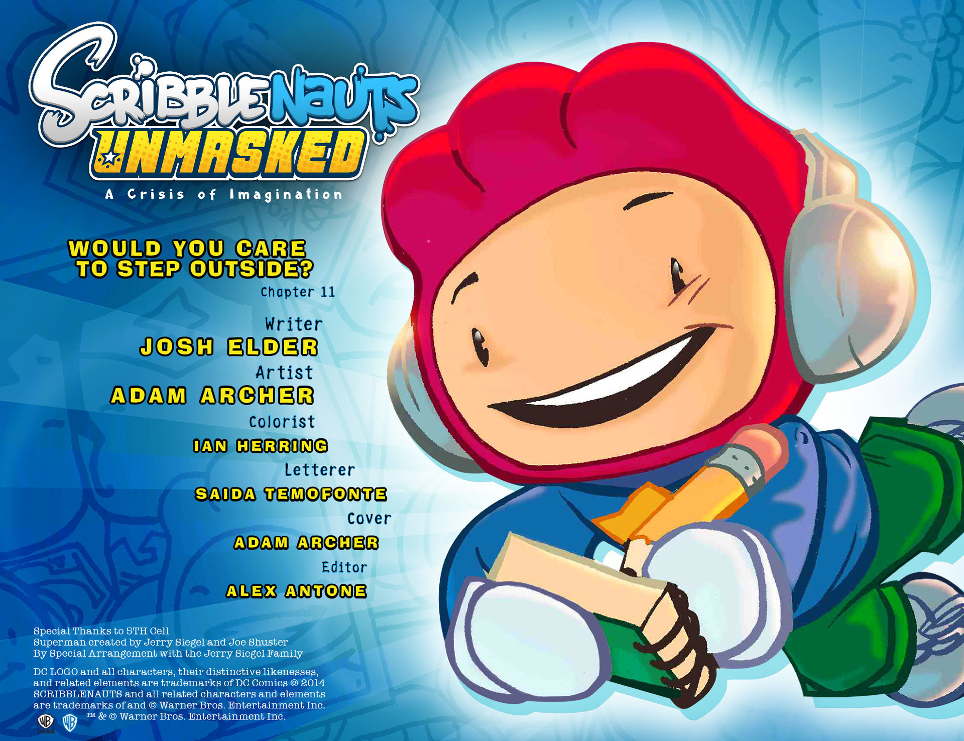 Read online Scribblenauts Unmasked: A Crisis of Imagination comic -  Issue #11 - 2