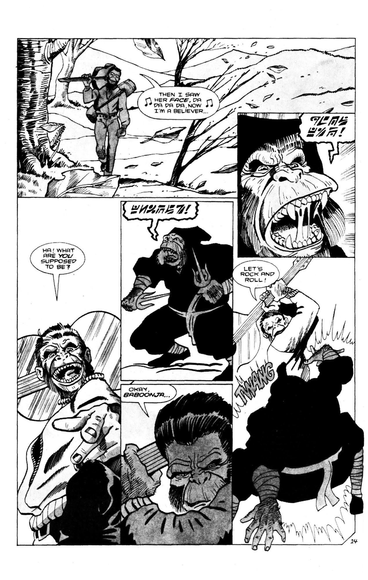 Read online Ape City comic -  Issue #1 - 16