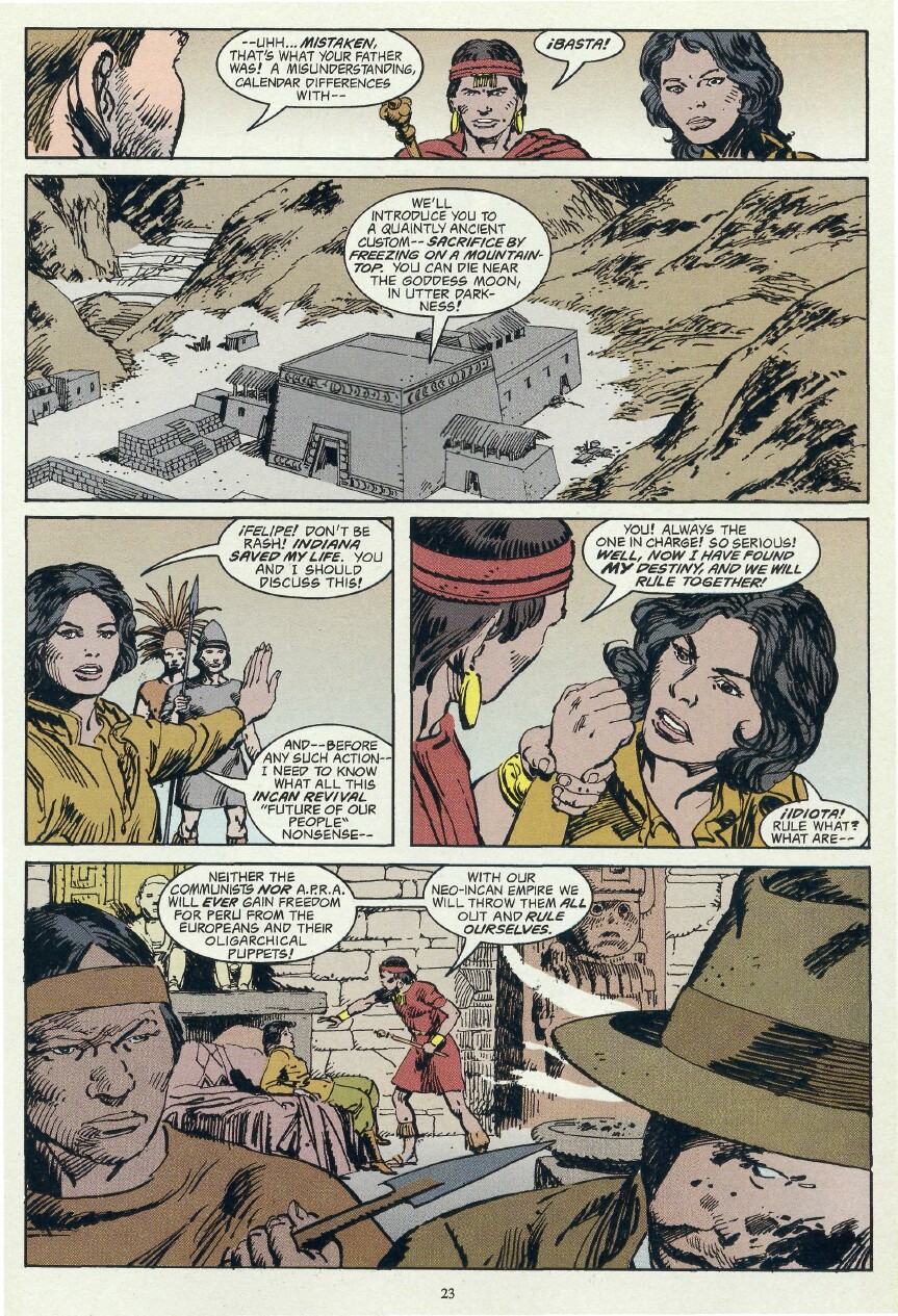 Read online Indiana Jones and the Arms of Gold comic -  Issue #3 - 25
