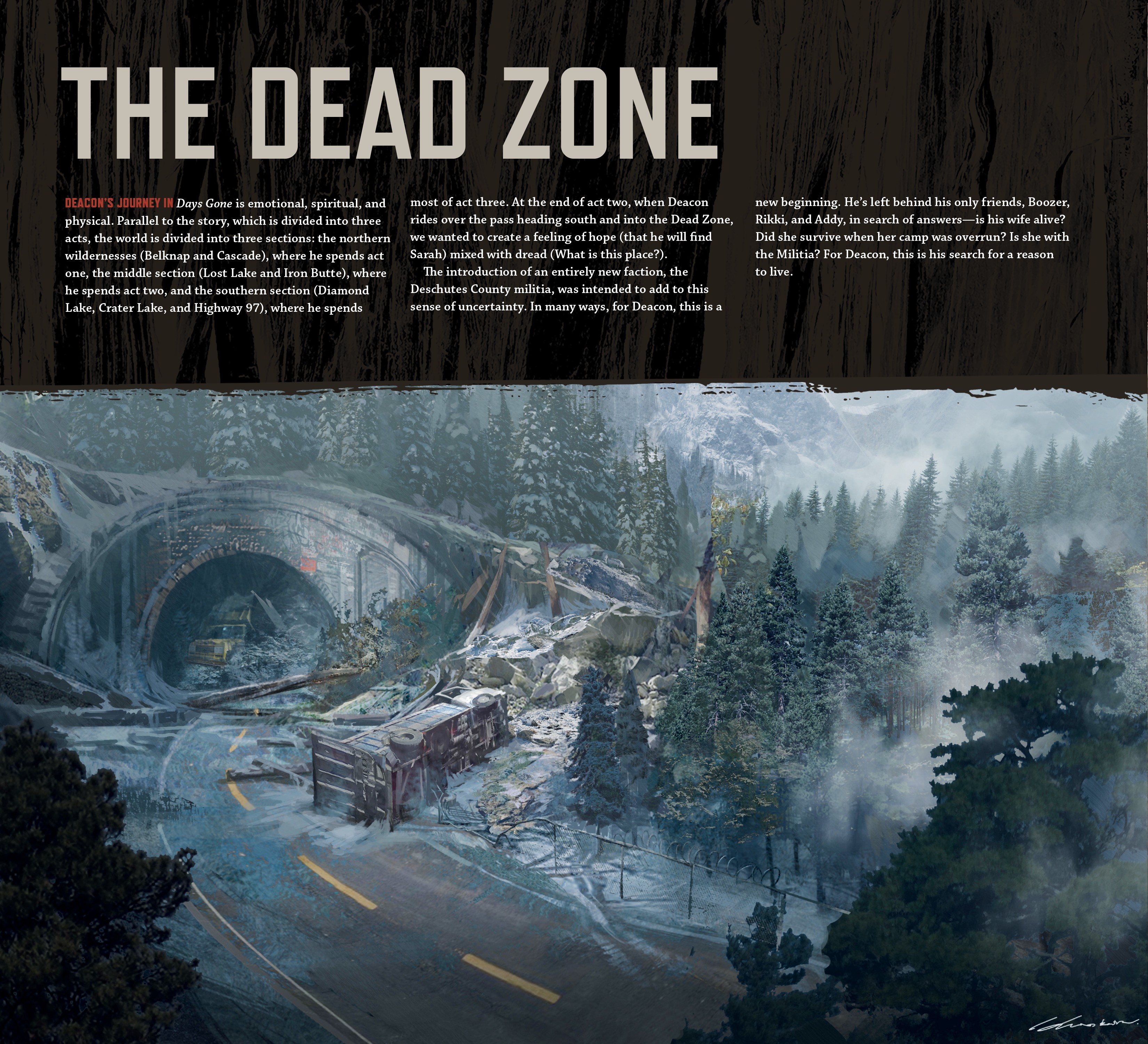 Read online The Art of Days Gone comic -  Issue # TPB (Part 2) - 40