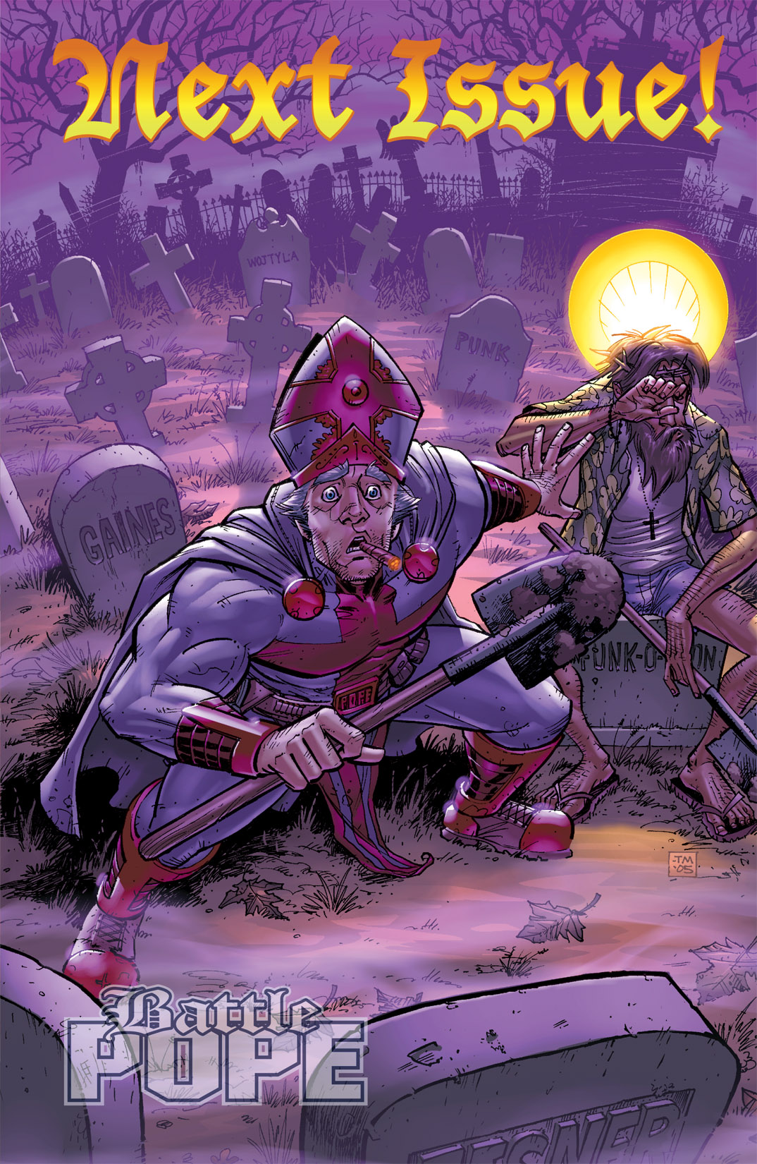 Read online Battle Pope comic -  Issue #4 - 26