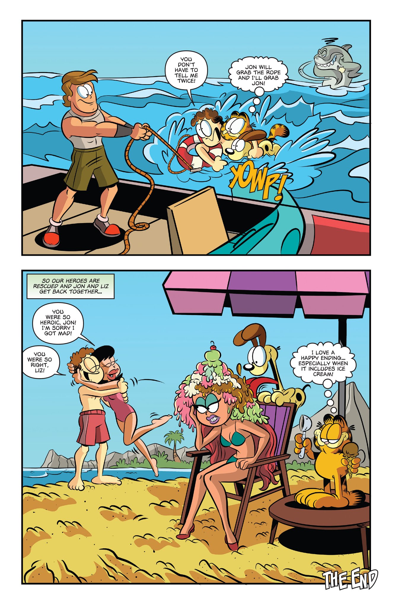 Read online Garfield 2018 Vacation Time Blues comic -  Issue # Full - 22