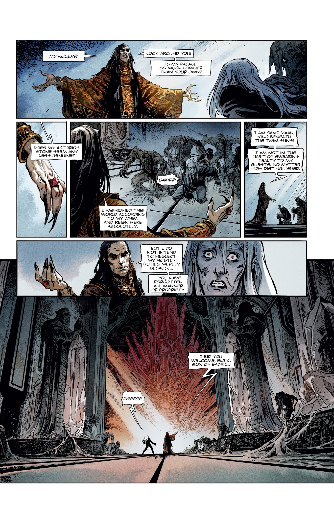Read online Elric: The White Wolf comic -  Issue #2 - 12