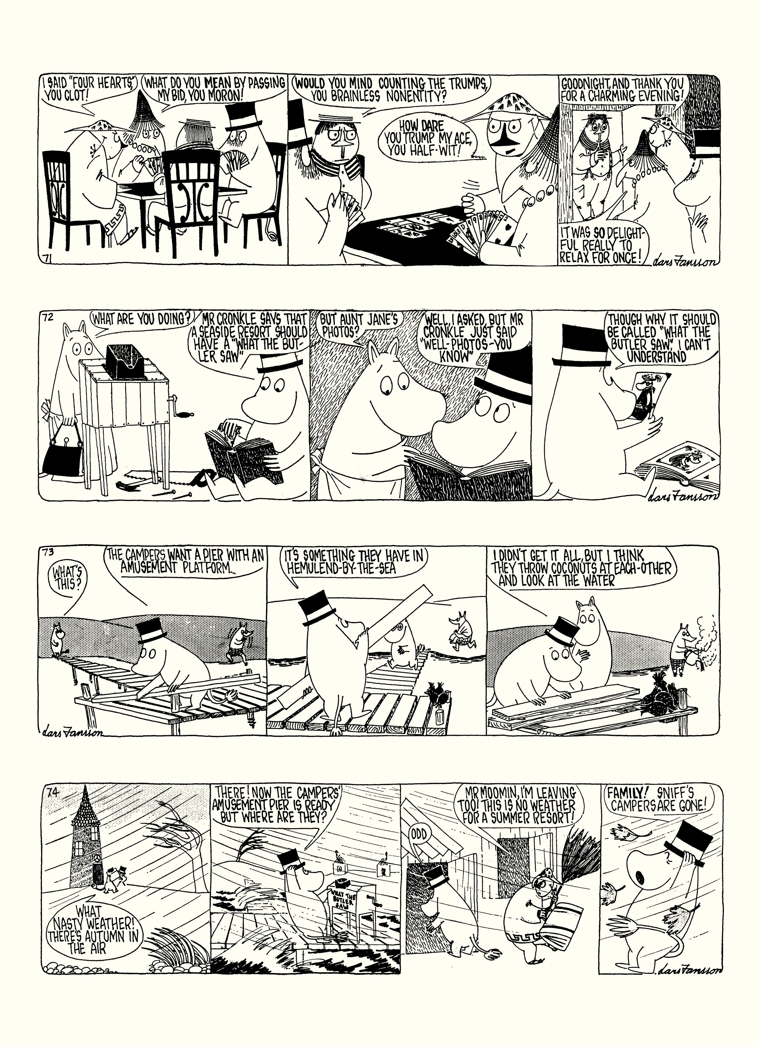 Read online Moomin: The Complete Lars Jansson Comic Strip comic -  Issue # TPB 8 - 69
