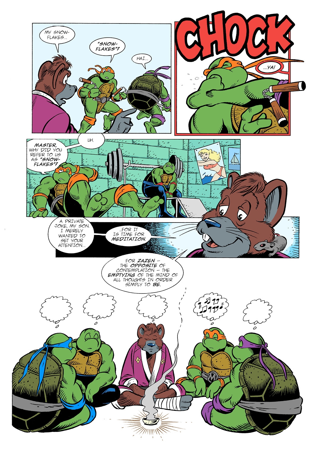 Read online Teenage Mutant Ninja Turtles Adventures (1989) comic -  Issue #73 - 4