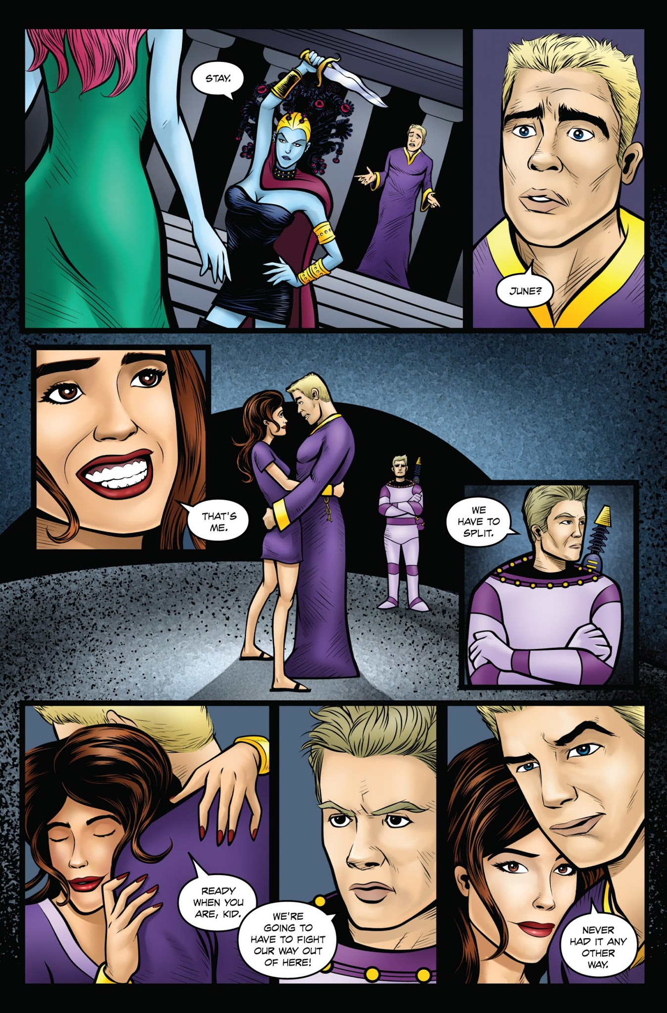 Read online Space Women Beyond the Stratosphere comic -  Issue # TPB - 89