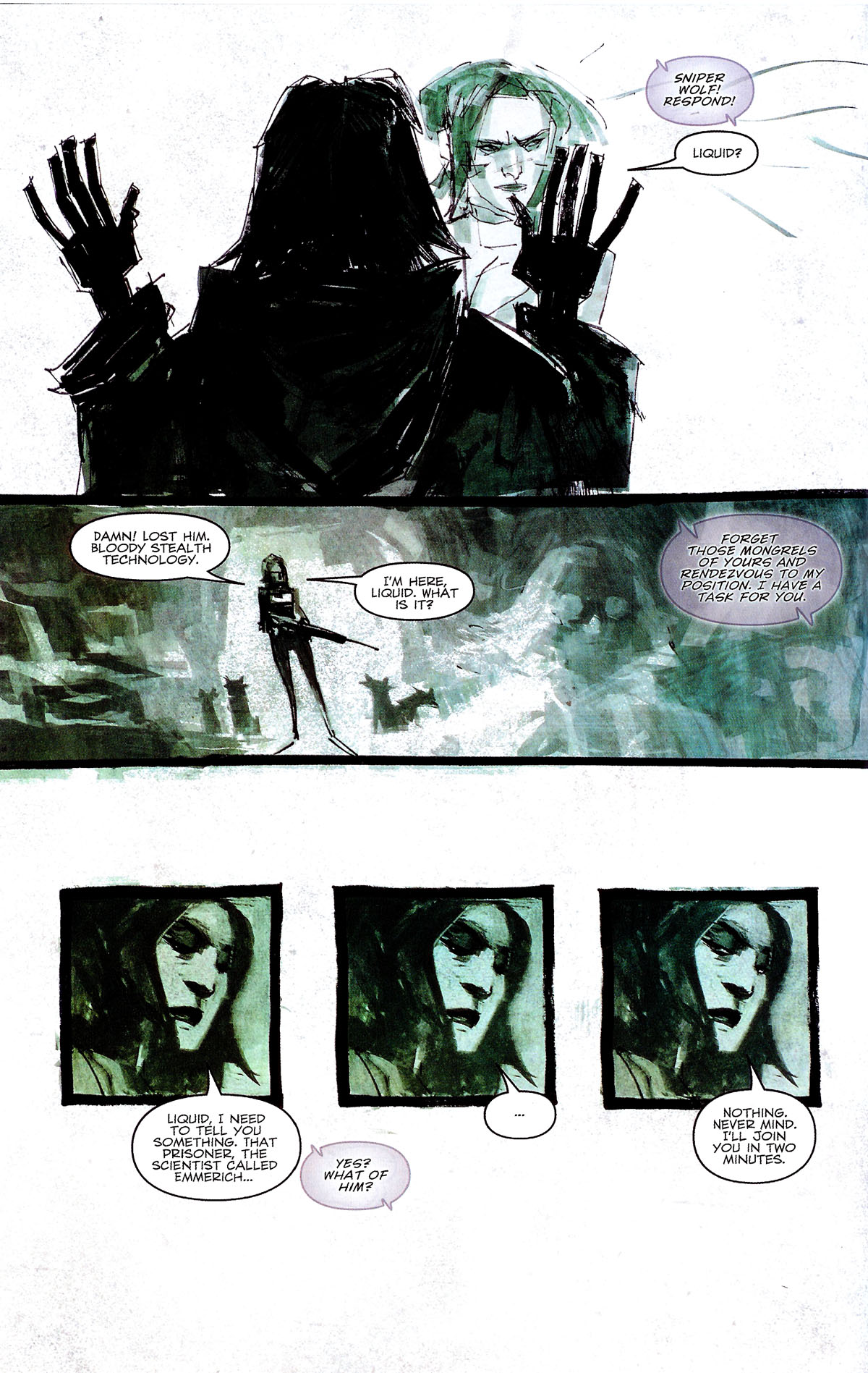 Read online Metal Gear Solid comic -  Issue #7 - 8
