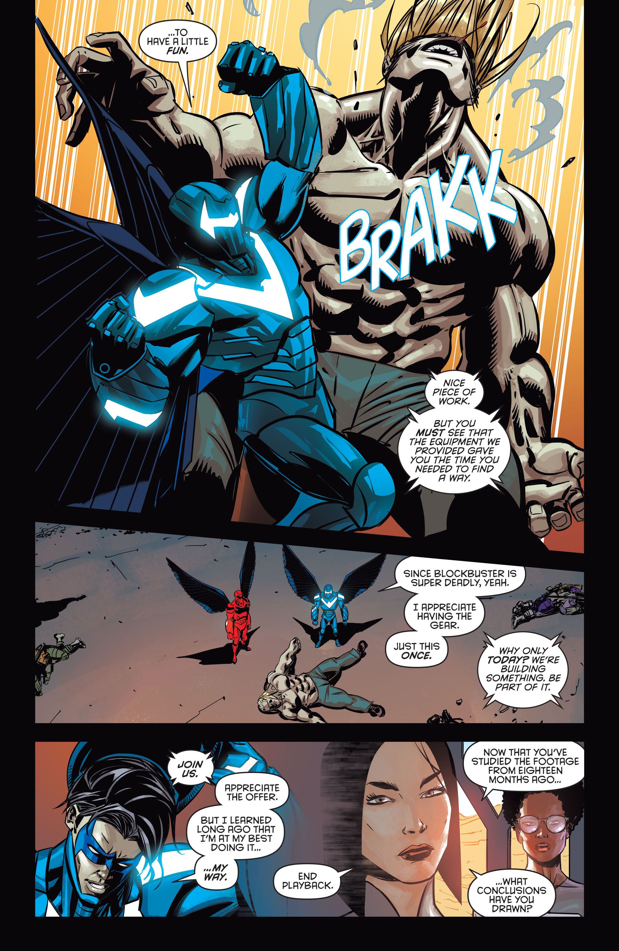 Read online Nightwing (2016) comic -  Issue # Annual 3 - 37