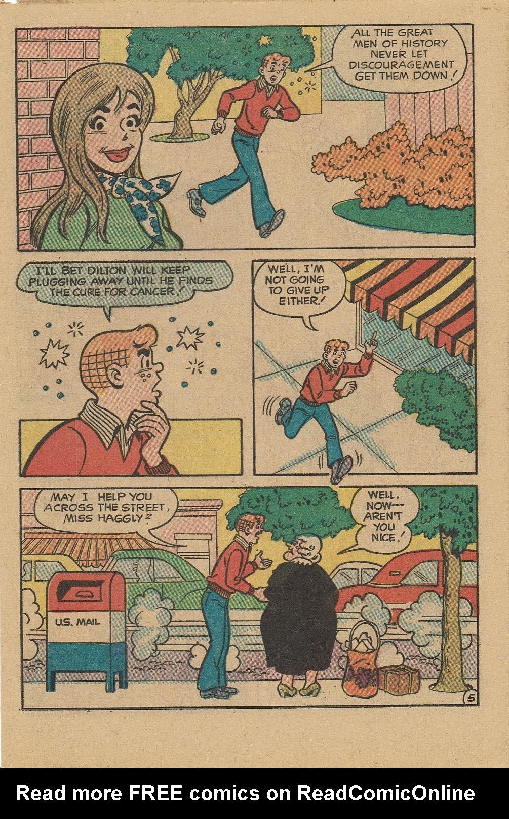 Read online Pep Comics comic -  Issue #260 - 17