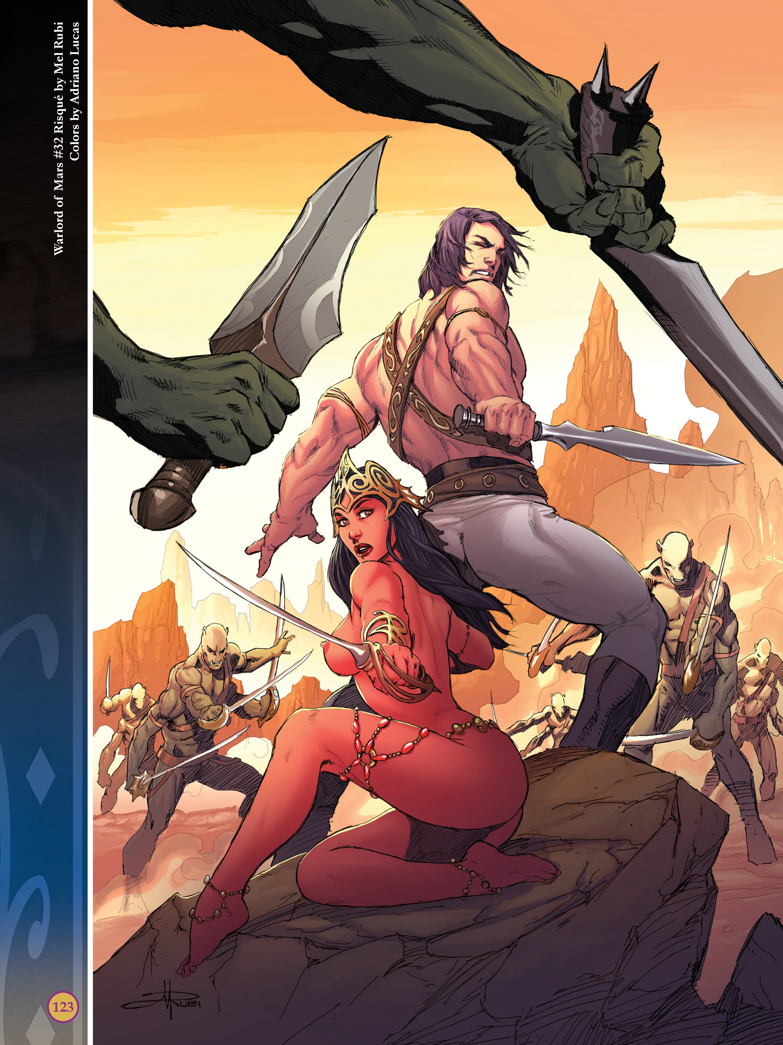 Read online The Art of Dejah Thoris and the Worlds of Mars comic -  Issue # TPB 2 (Part 2) - 22