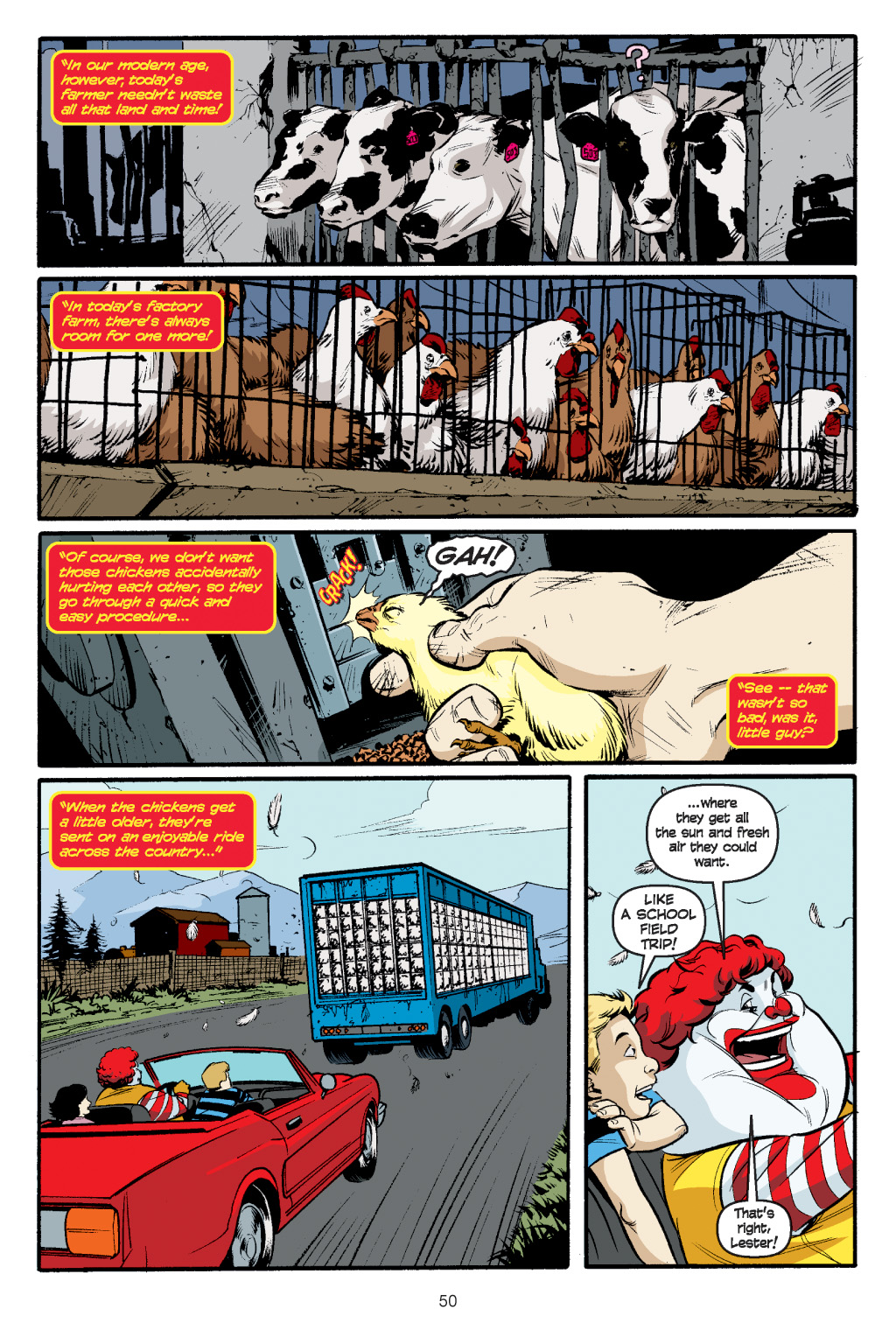 Read online Supersized: Strange Tales from a Fast-Food Culture comic -  Issue # TPB - 51