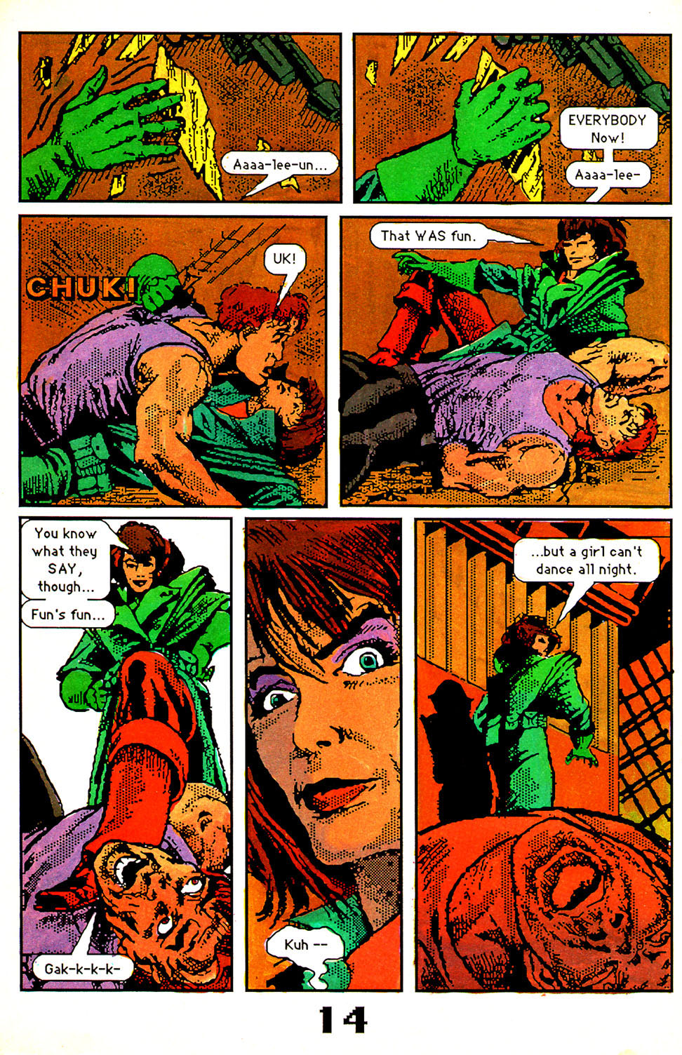 Read online Shatter comic -  Issue #4 - 17