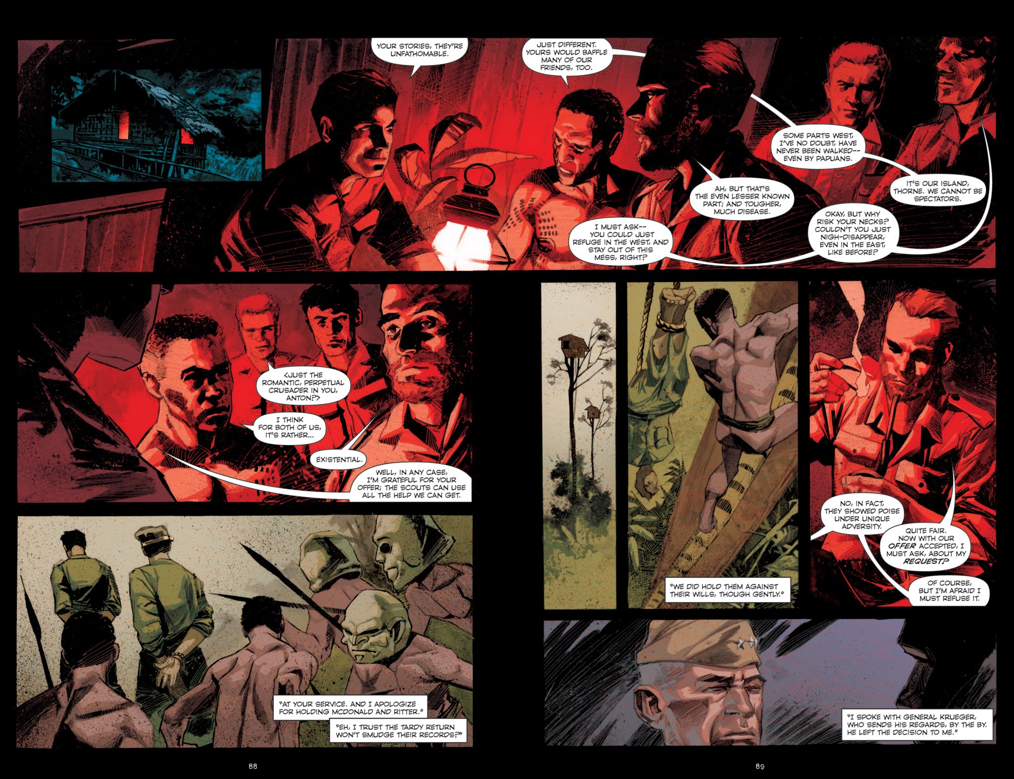 Read online Fever Ridge: A Tale of MacArthur's Jungle War comic -  Issue # _TPB - 81