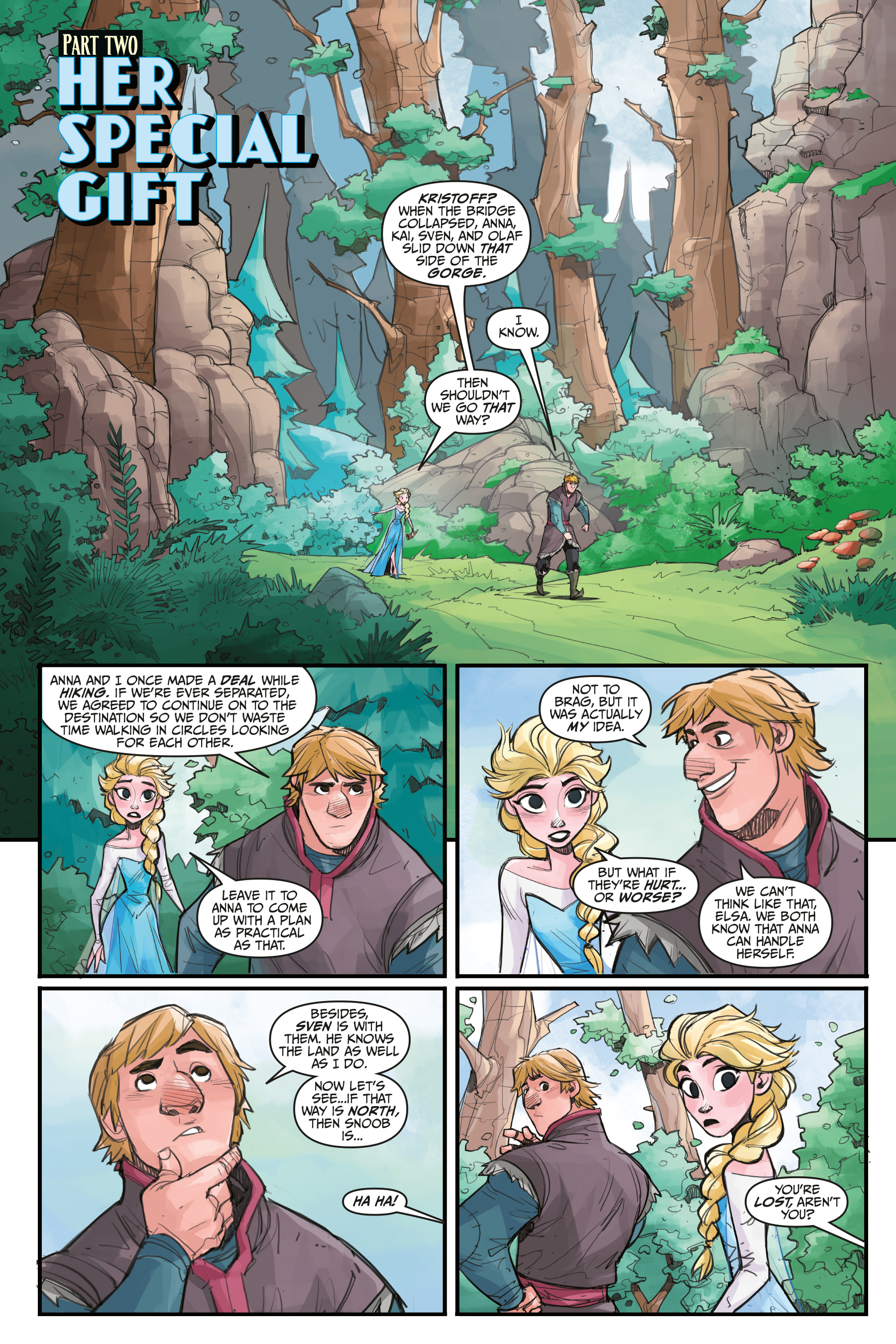 Read online Disney Frozen: Reunion Road comic -  Issue # _TPB - 26
