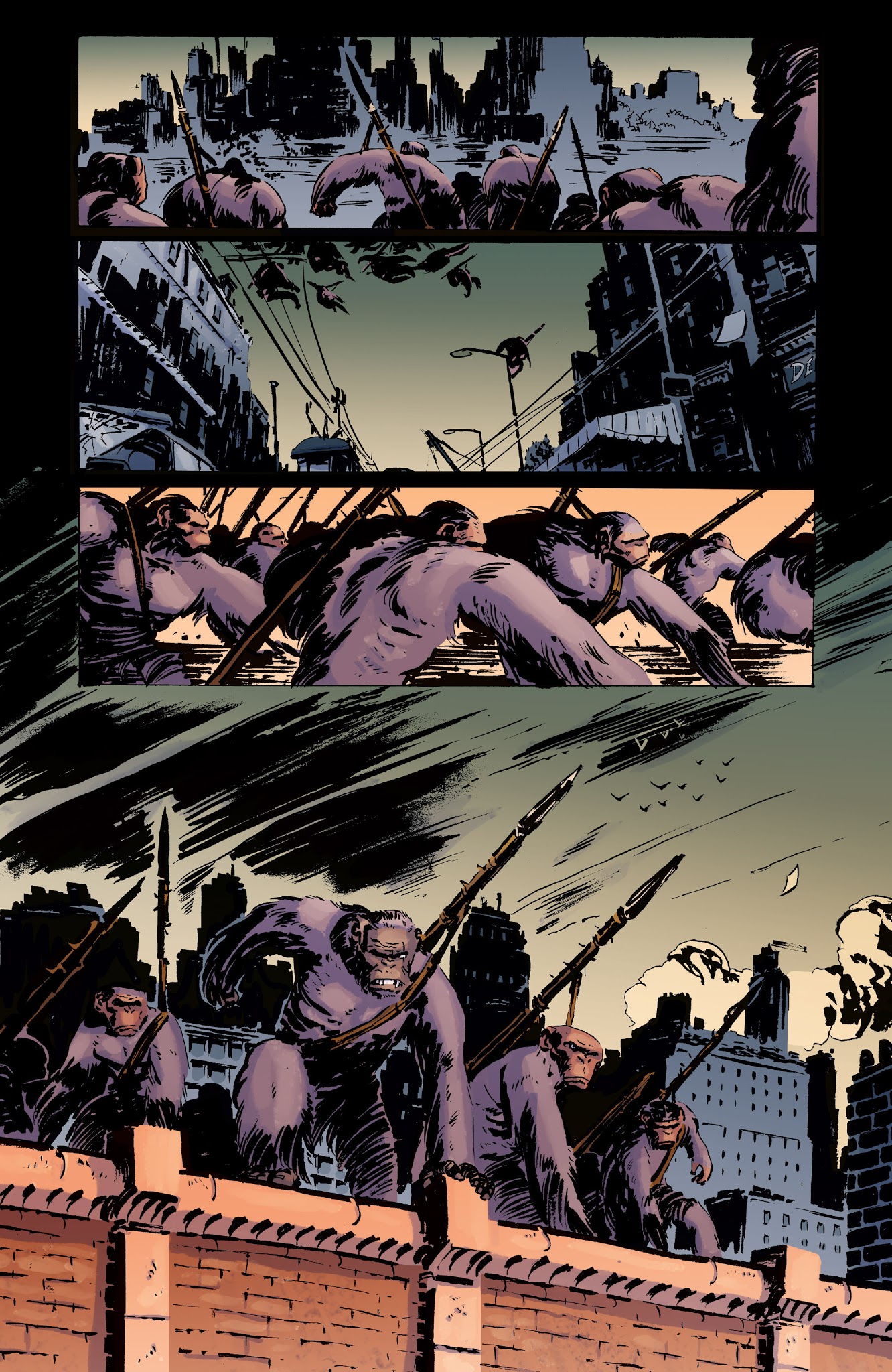 Read online Dawn of the Planet of the Apes comic -  Issue # TPB - 102