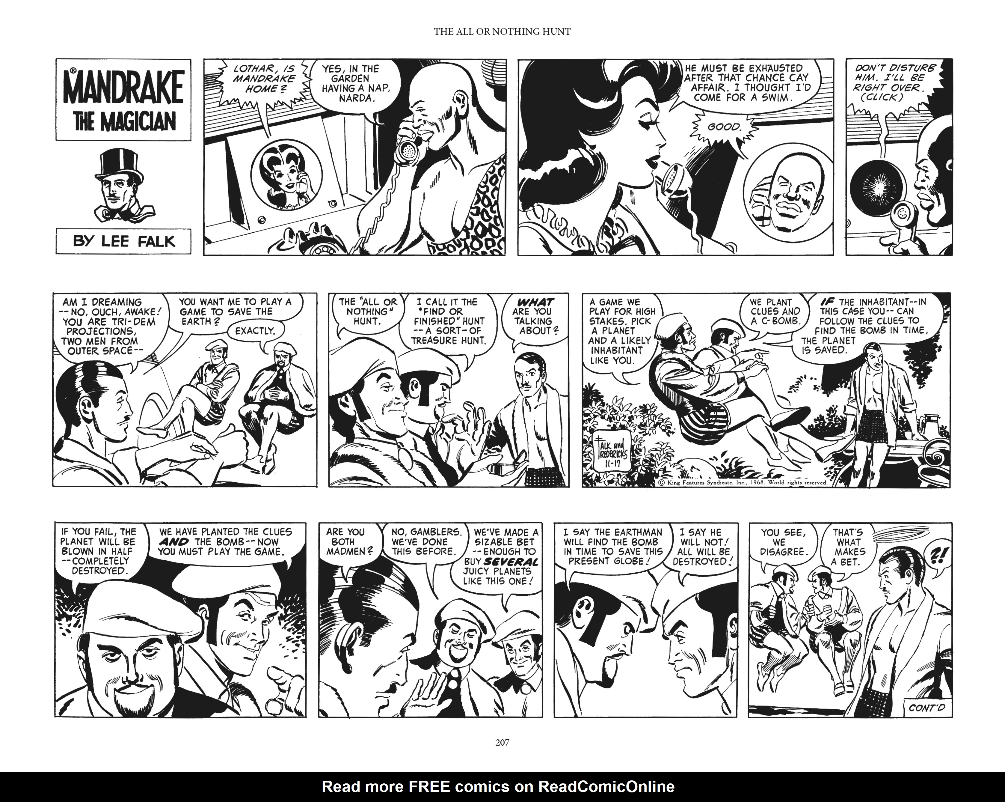 Read online Mandrake the Magician: The Fred Fredricks Sundays comic -  Issue # TPB (Part 3) - 8