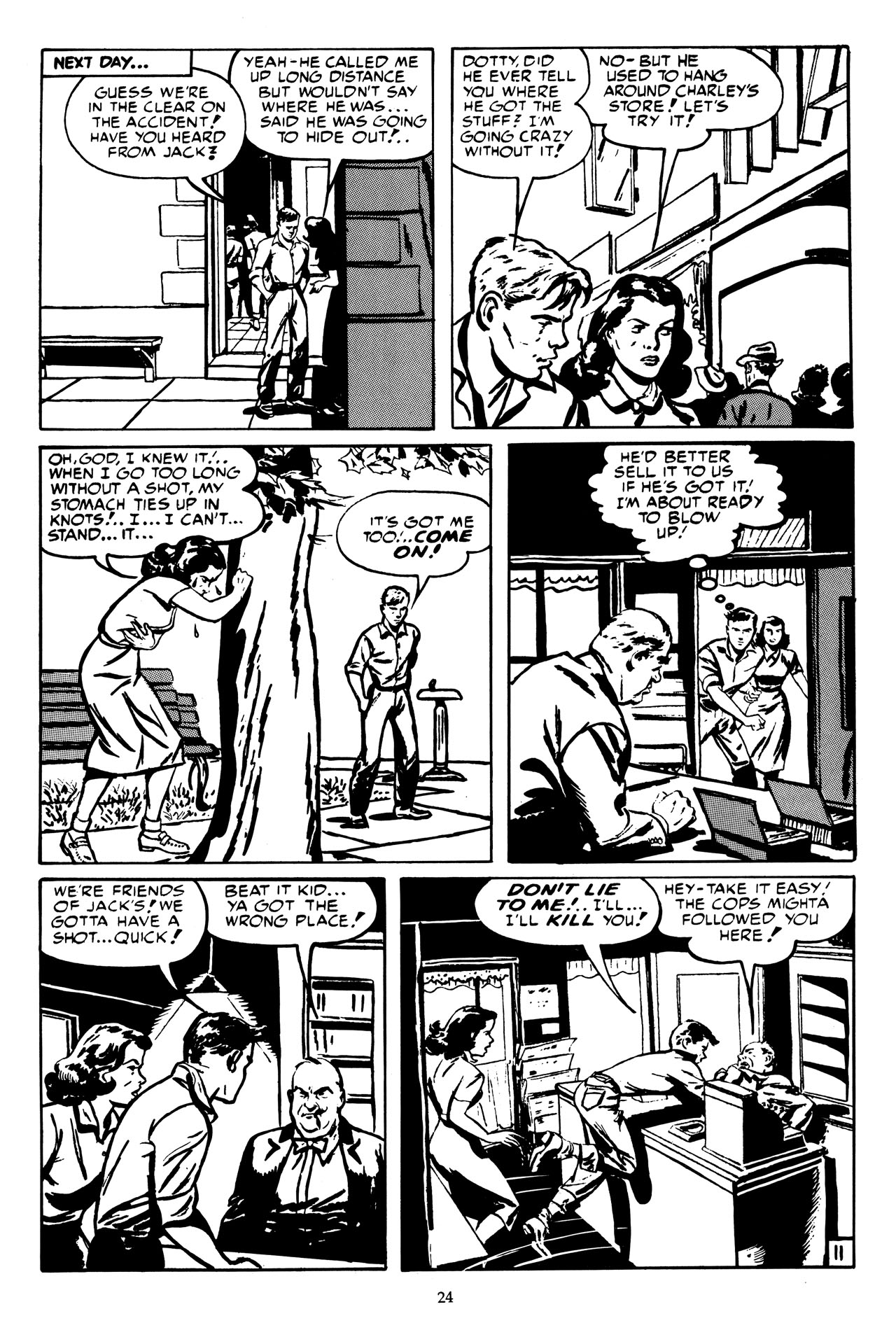 Read online Teen-Aged Dope Slaves and Reform School Girls comic -  Issue # TPB - 26