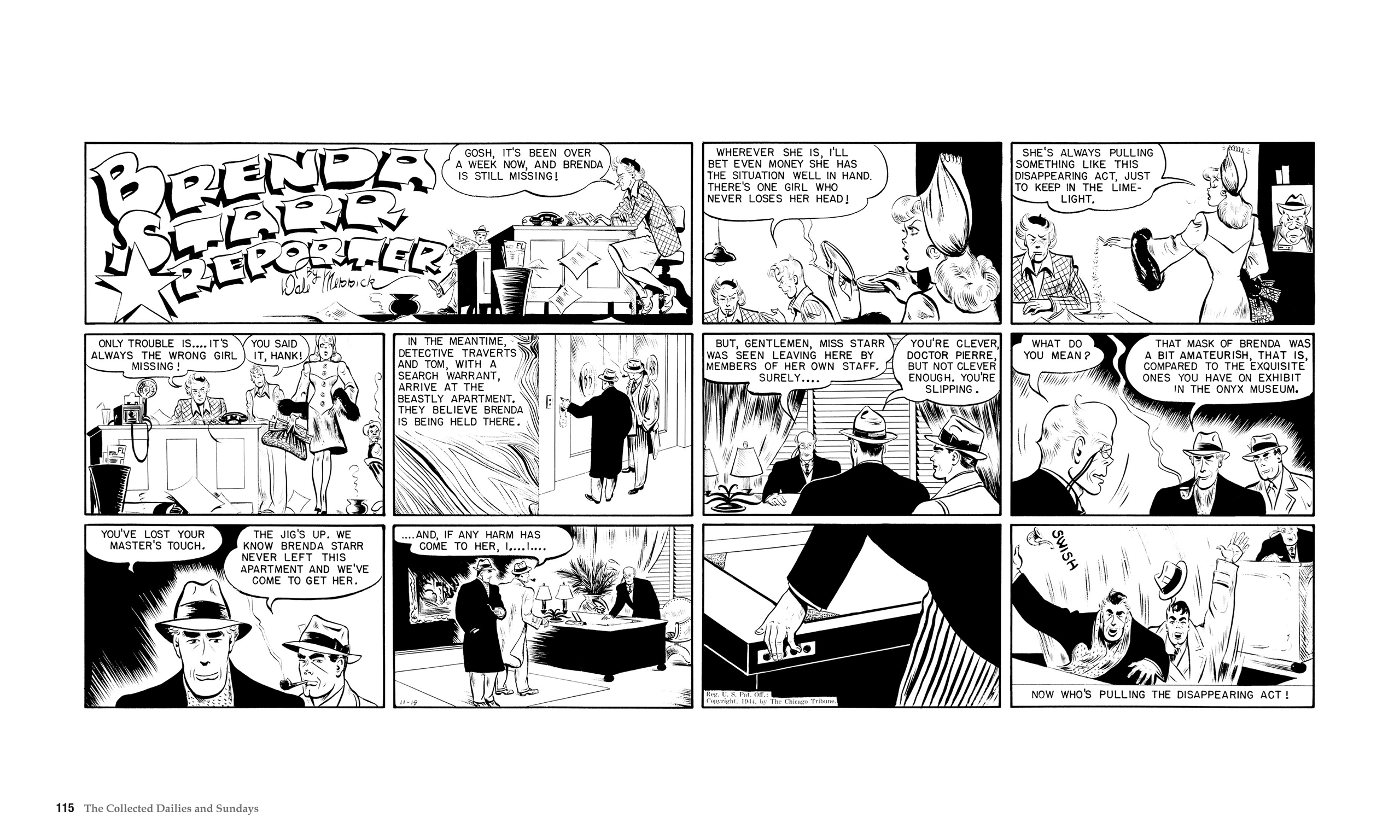 Read online Brenda Starr, Reporter: The Collected Dailies and Sundays comic -  Issue # TPB (Part 2) - 16