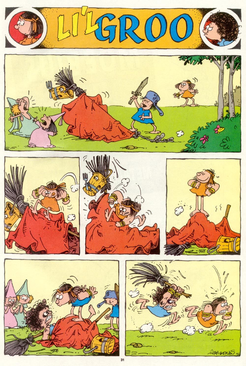 Read online Sergio Aragonés Groo the Wanderer comic -  Issue #97 - 32