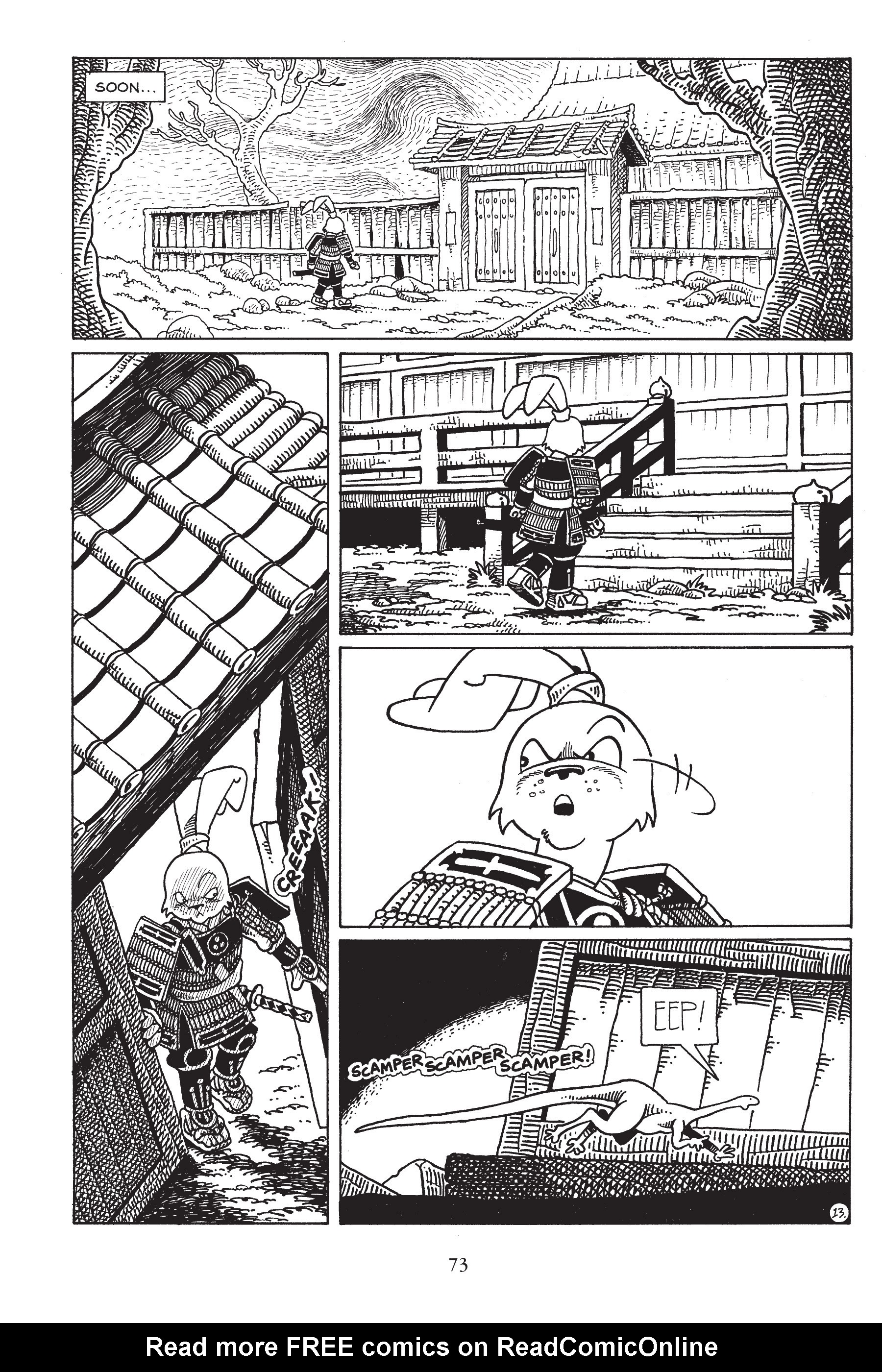 Read online Usagi Yojimbo (1987) comic -  Issue # _TPB 6 - 73