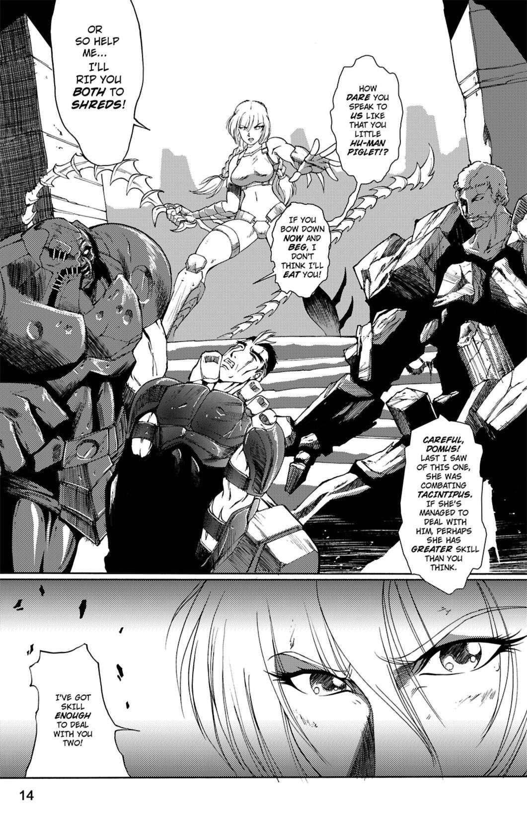 Read online Dragon Arms: Chaos Blade comic -  Issue #3 - 16