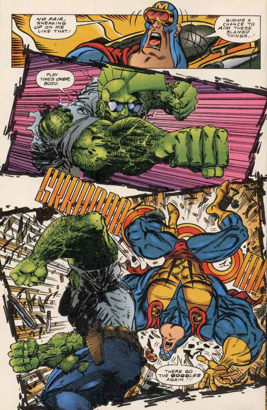 Read online Savage Dragon vs. Savage Megaton Man comic -  Issue # Full - 20