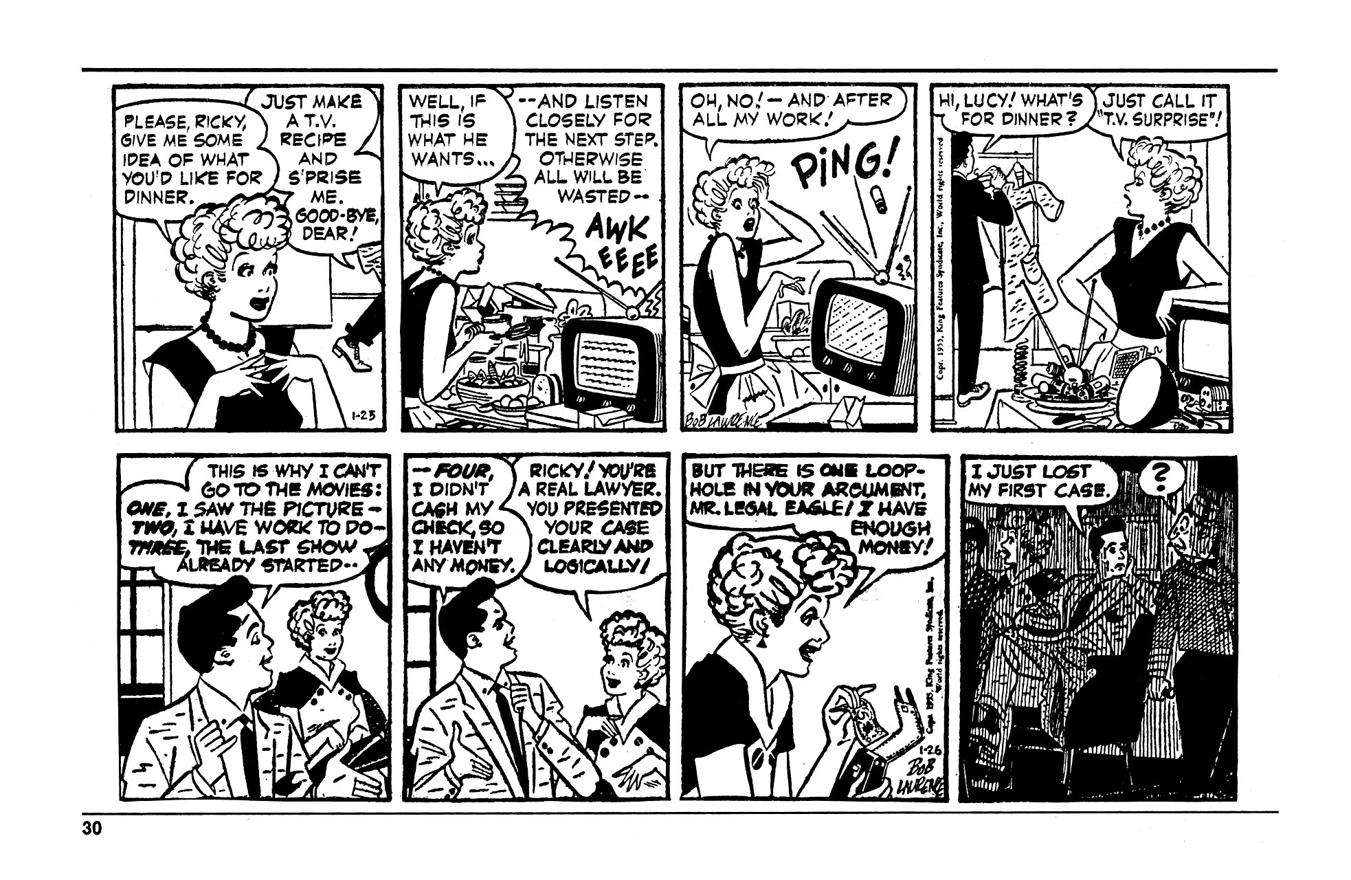 Read online I Love Lucy Too comic -  Issue #5 - 32