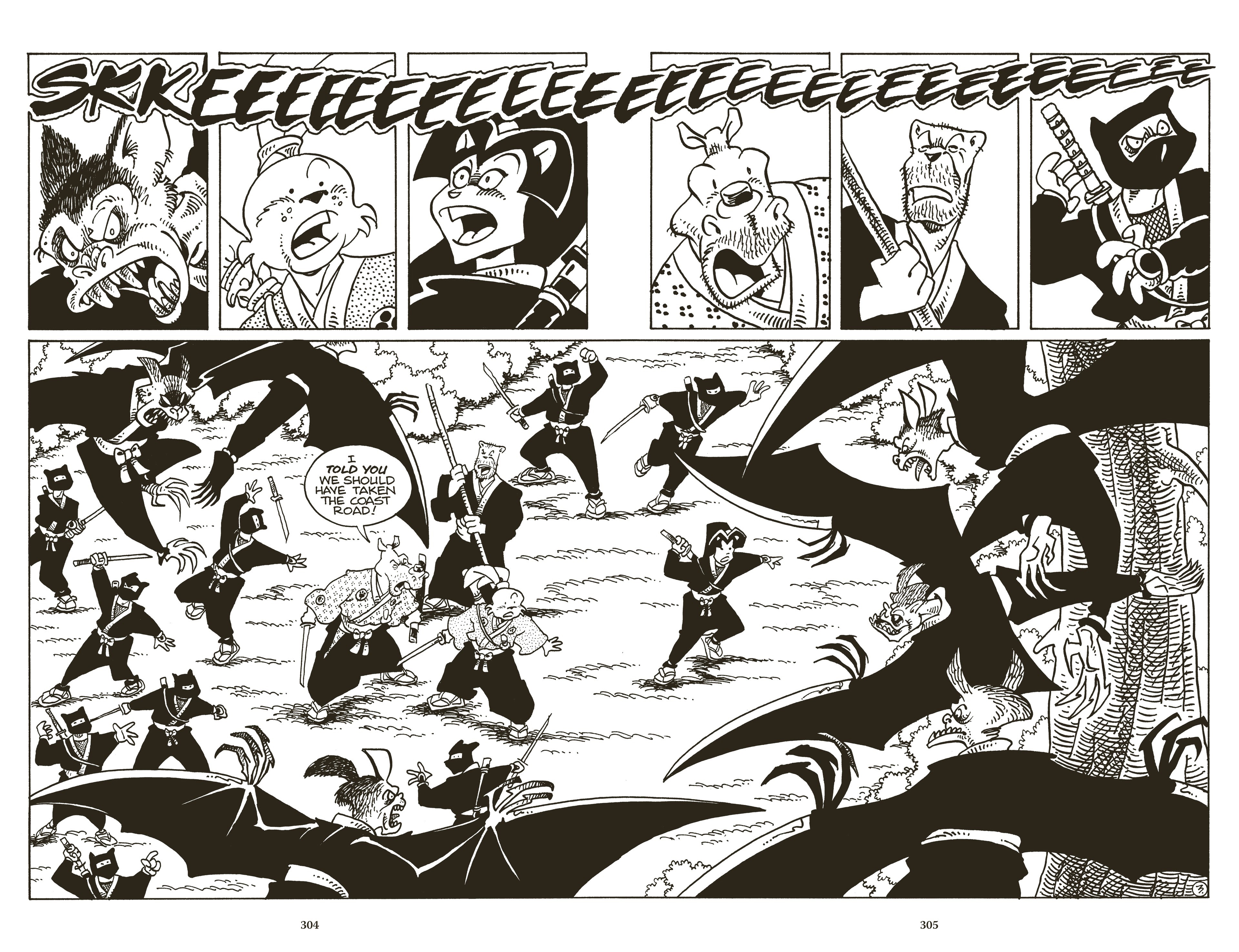 Read online The Usagi Yojimbo Saga (2021) comic -  Issue # TPB 3 (Part 3) - 100